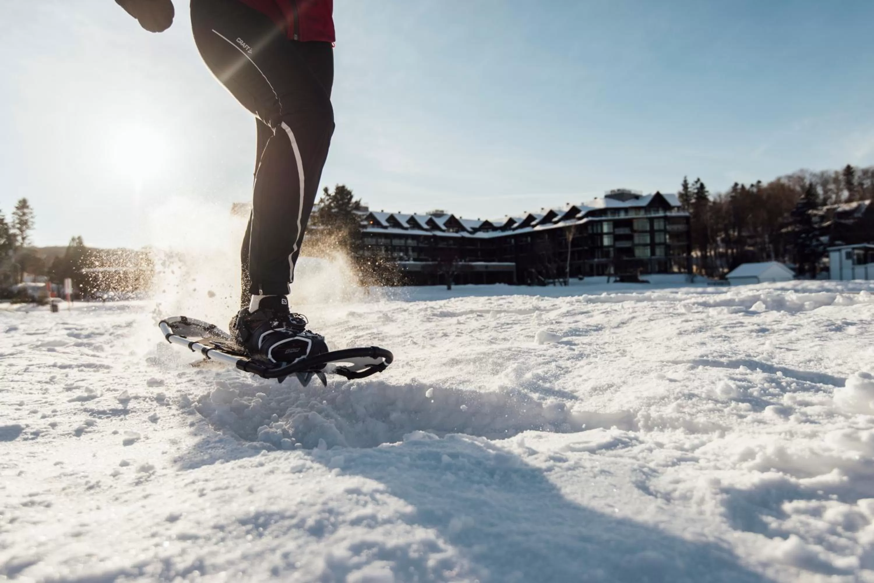 Winter in Entourage sur-le-Lac