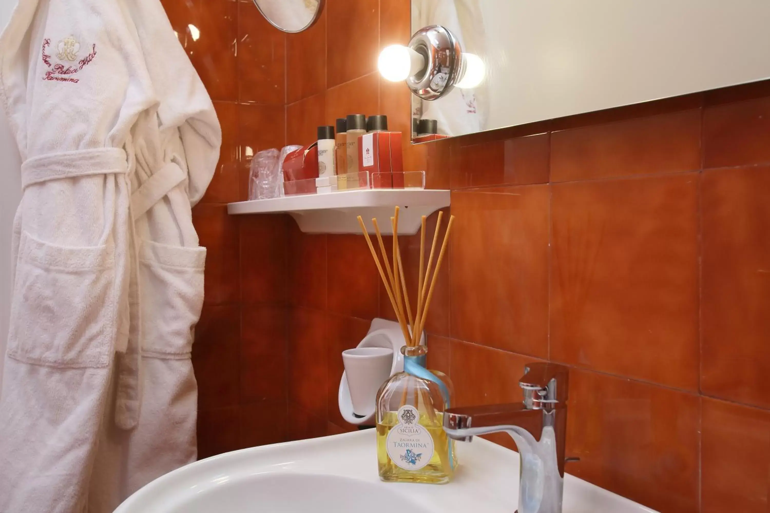 Bathroom in Excelsior Palace Hotel