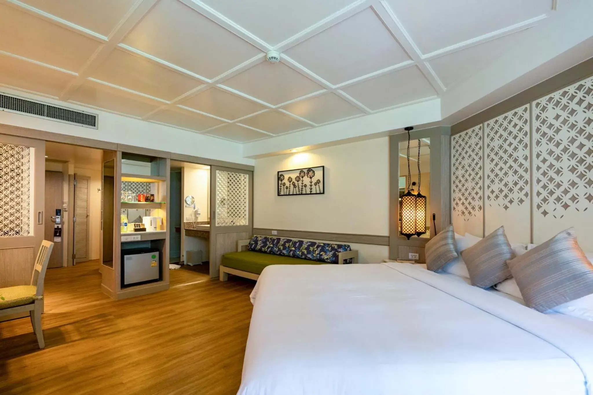 Bedroom, Bed in Katathani Phuket Beach Resort - SHA Extra Plus