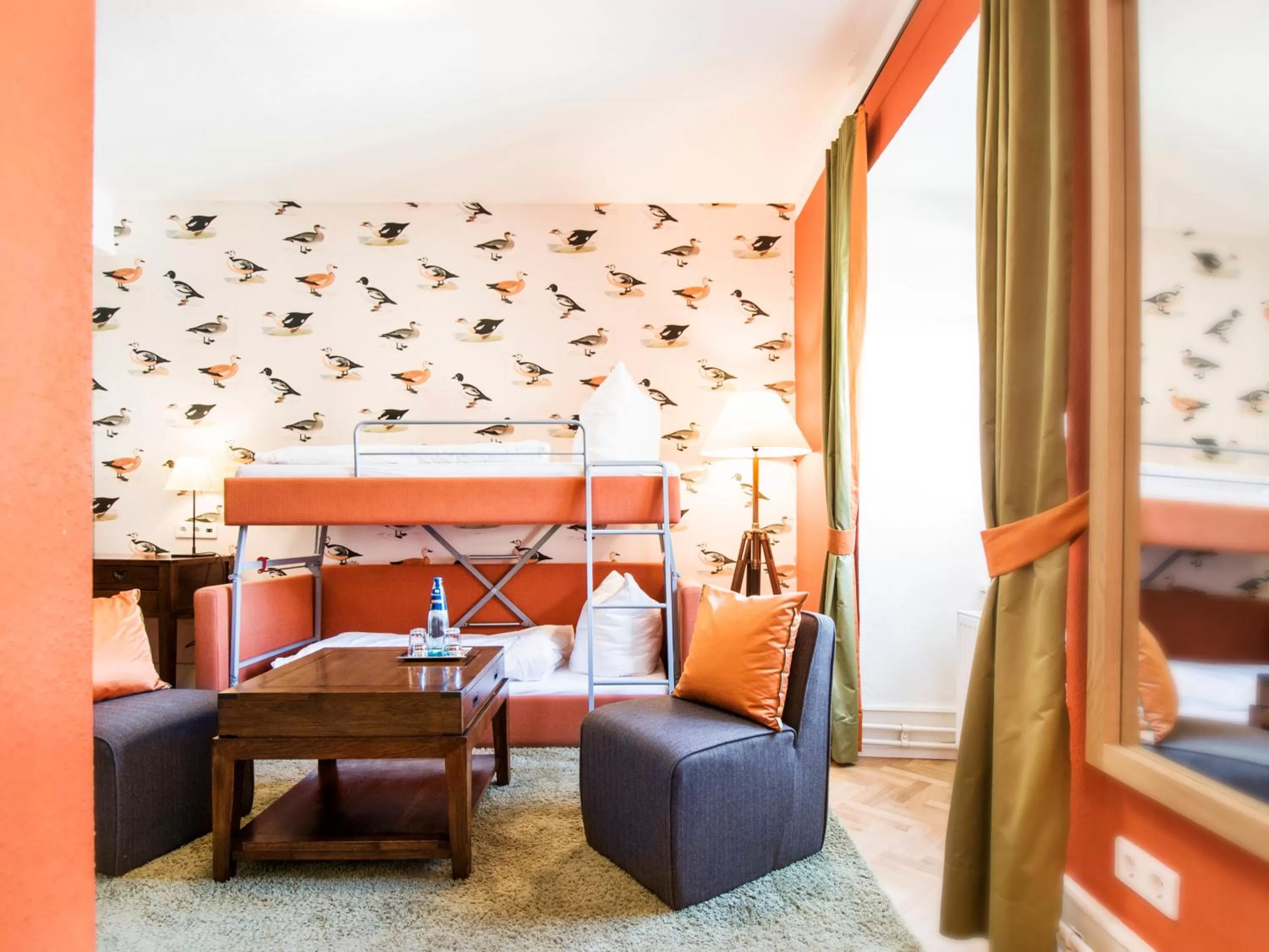 bunk bed, Bed in Romantik Hotel Barbarossa