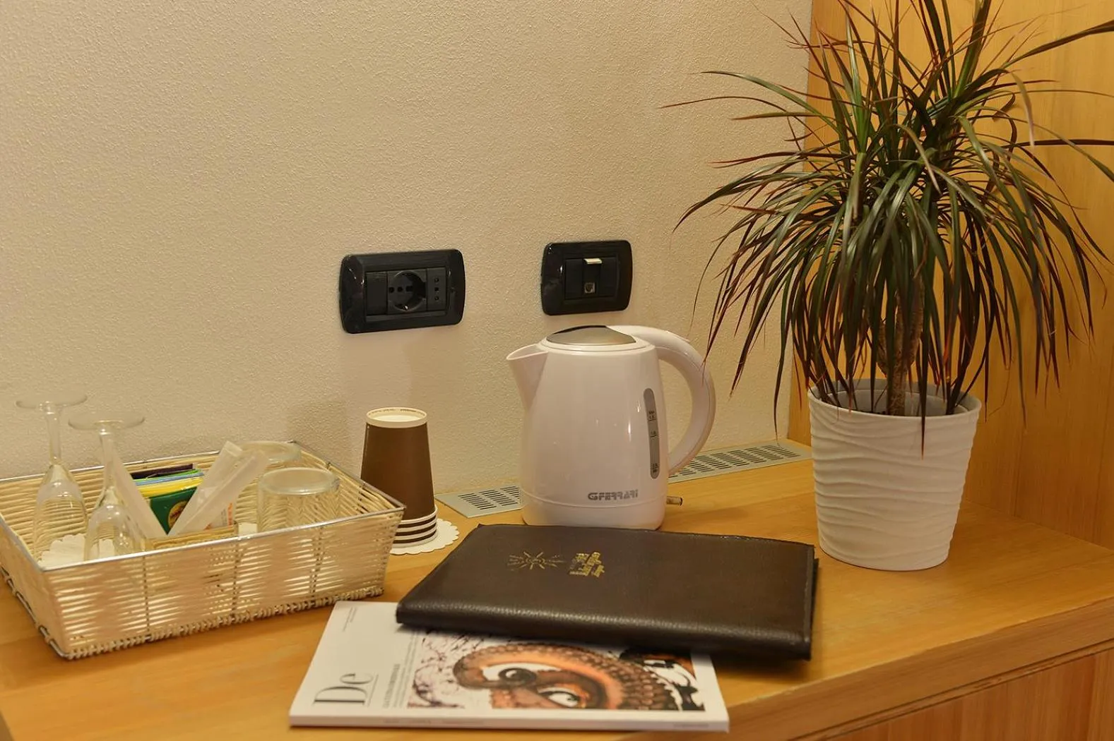 Coffee/tea facilities in Hotel Livigno