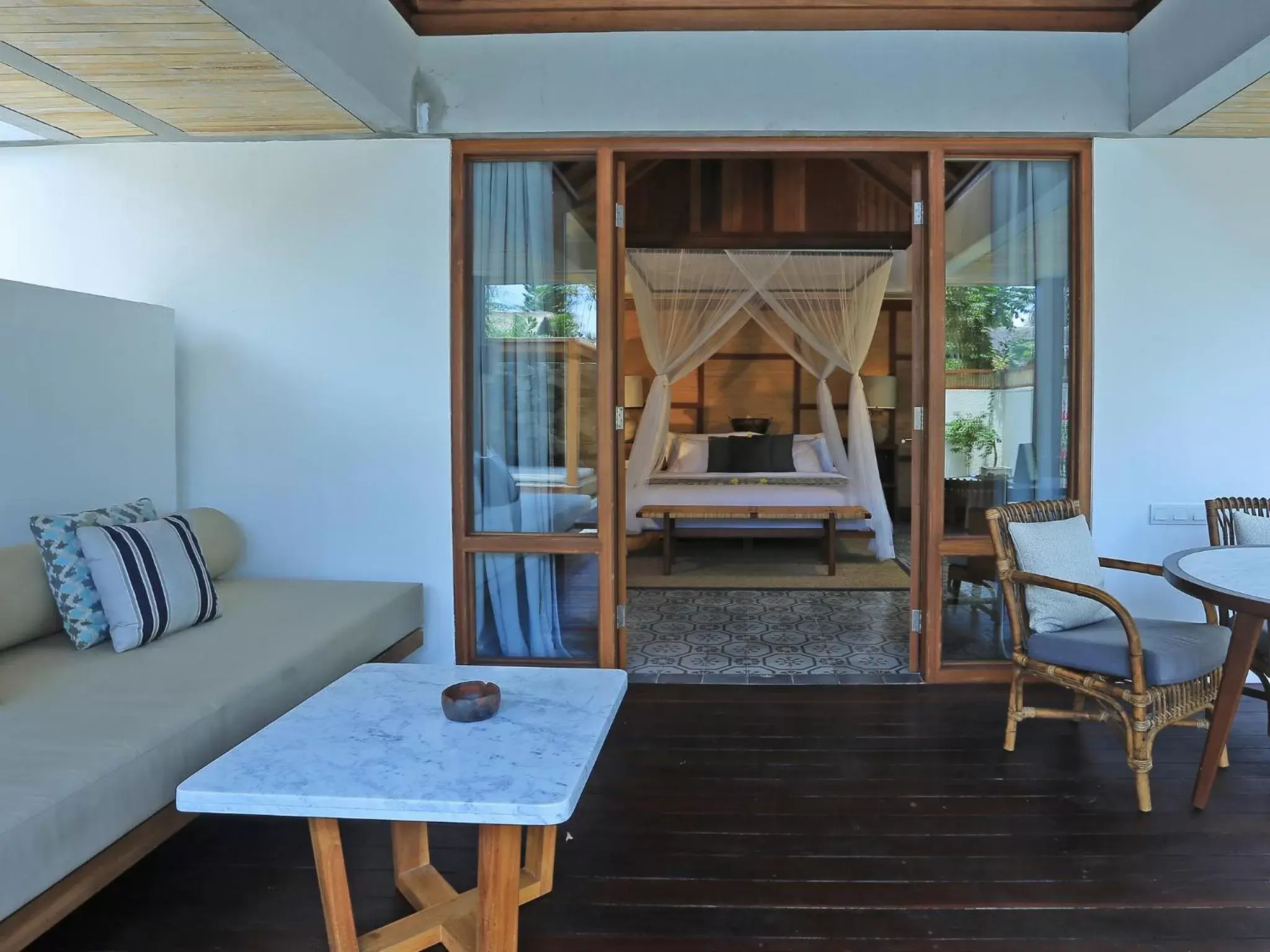 Balcony/Terrace in Jeeva Santai Villas