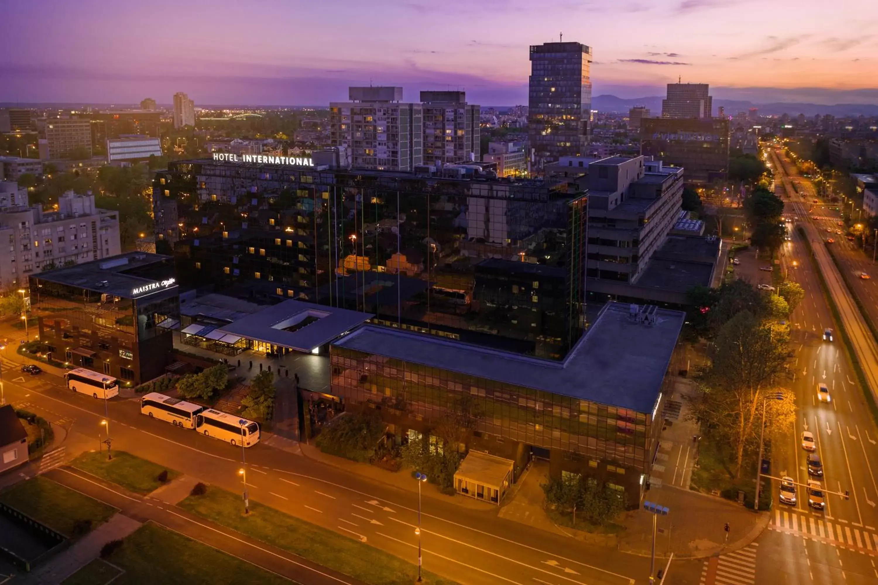 Facade/entrance, Bird's-eye View in Maistra City Vibes Hotel International