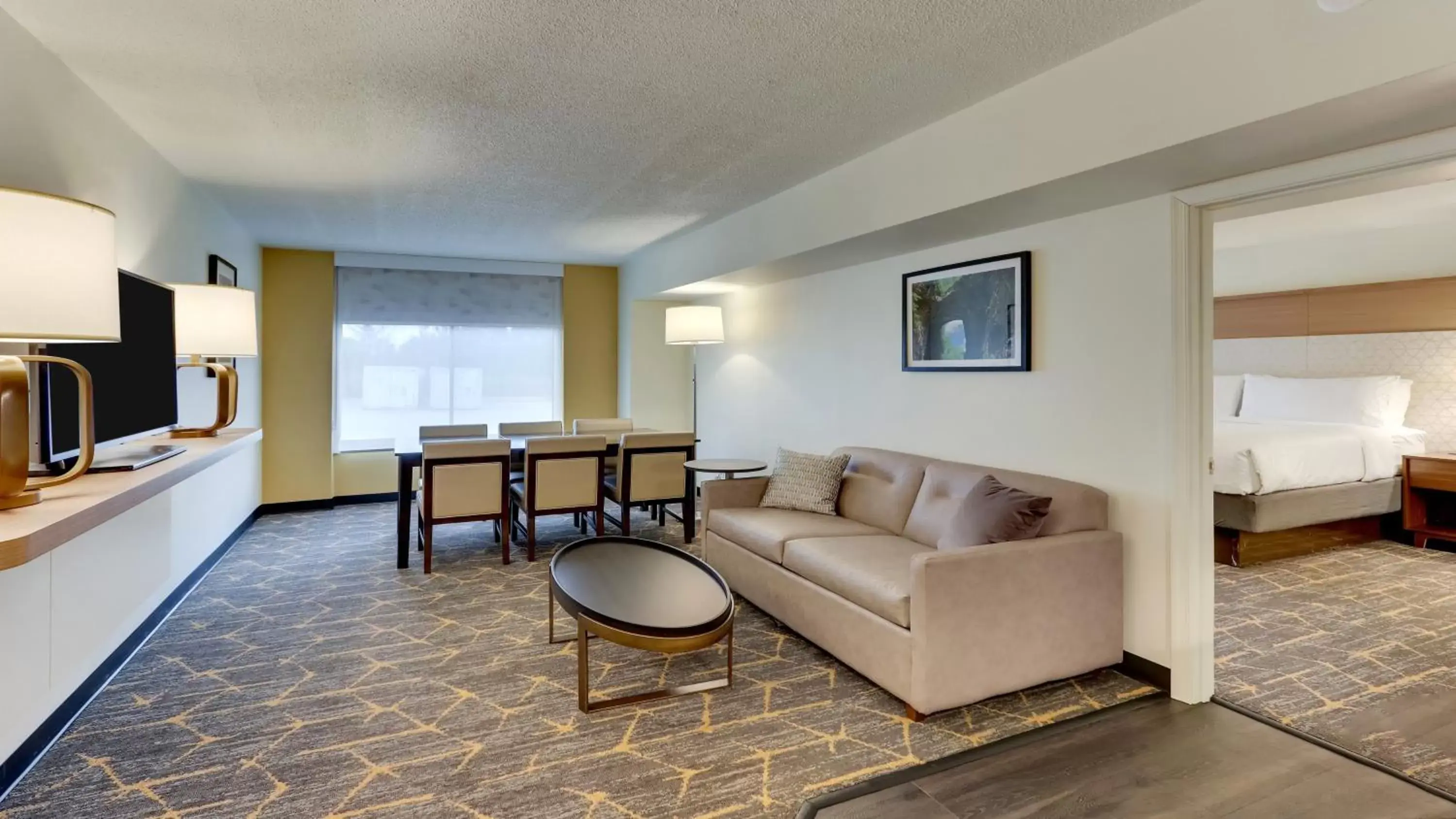 Photo of the whole room, Seating Area in Holiday Inn Staunton Conference Center, an IHG Hotel