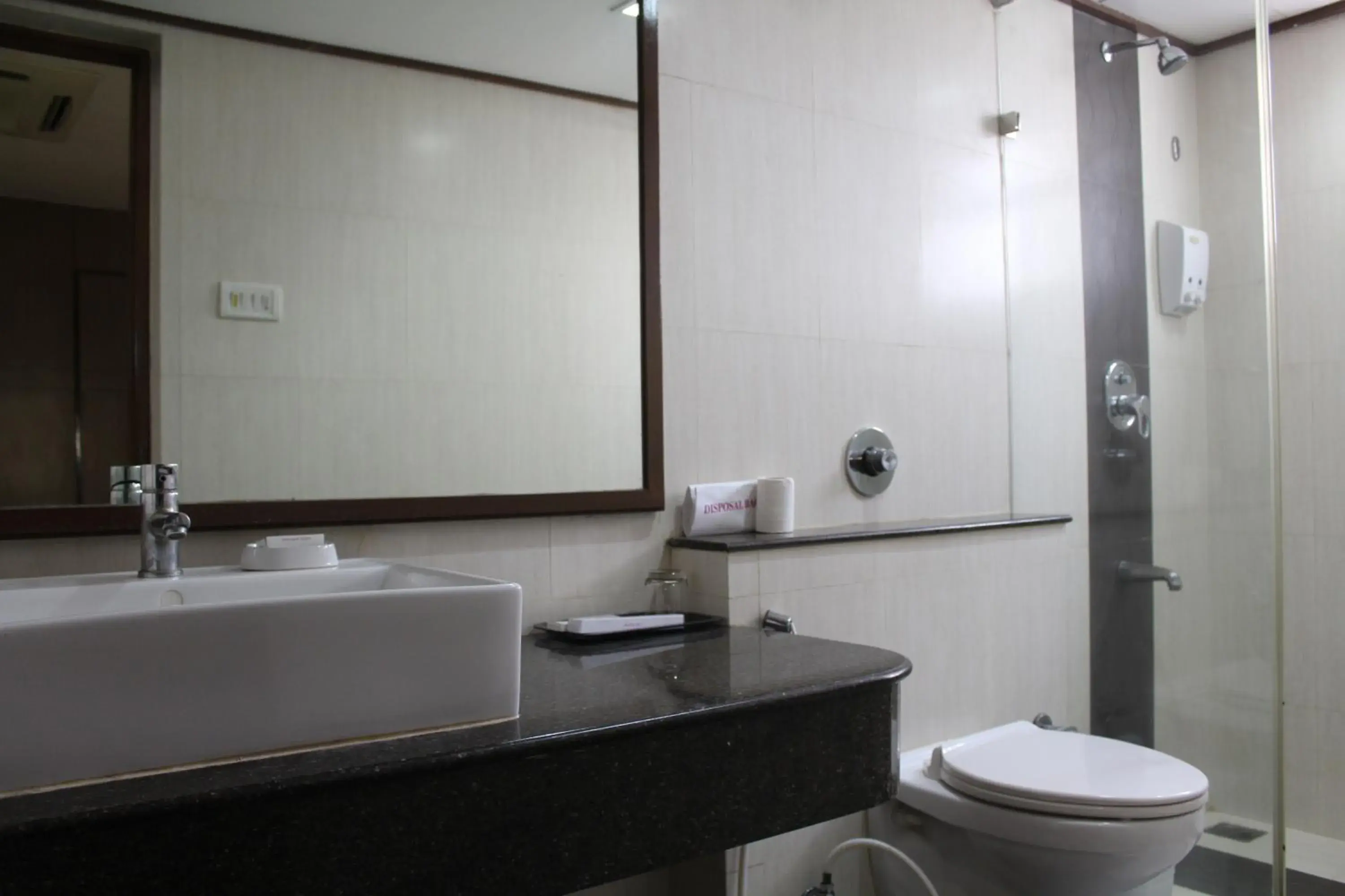 Bathroom in The Lotus Apartment hotel, Burkit Road