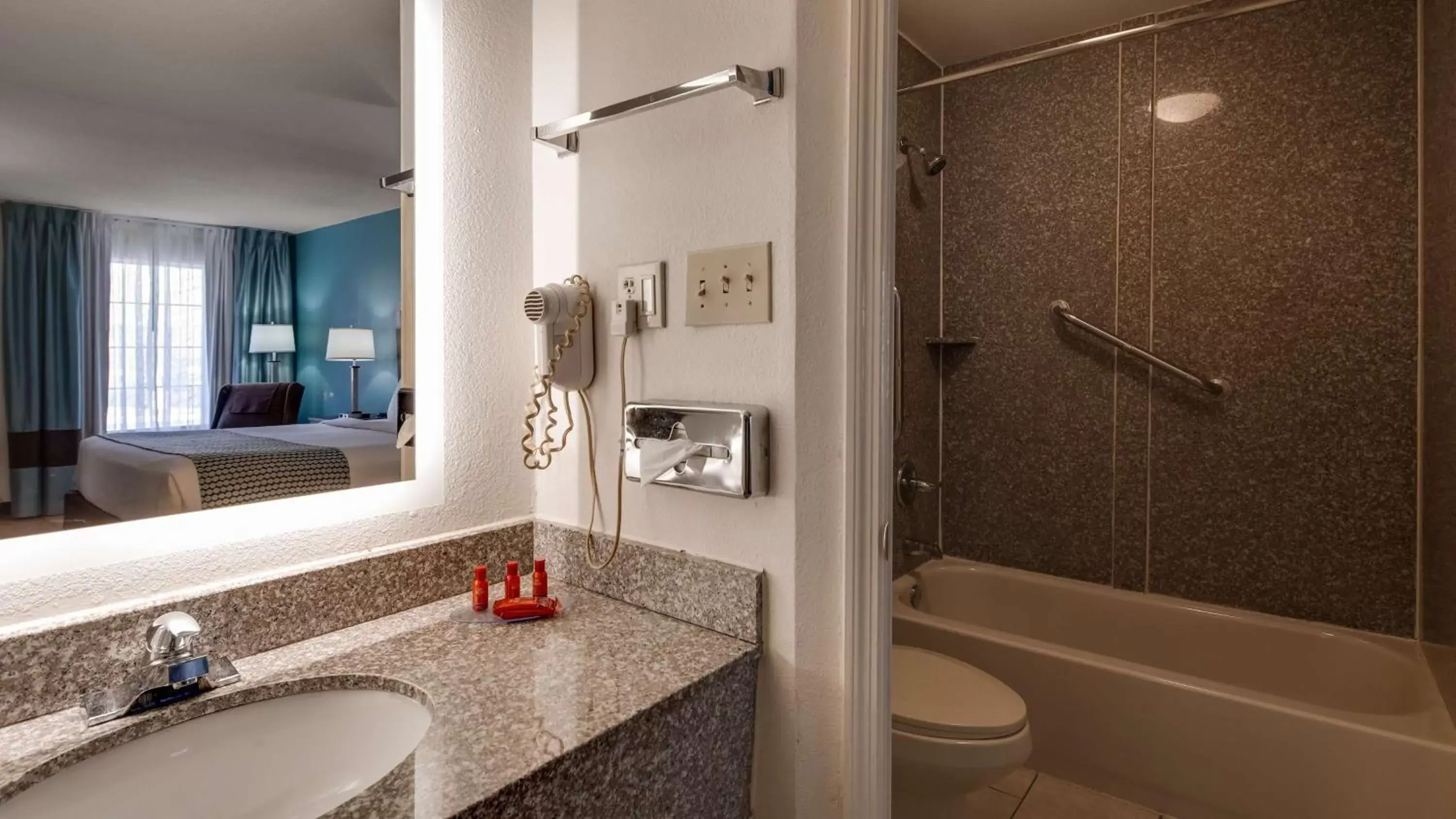 Bathroom in SureStay Plus Hotel by Best Western Asheboro