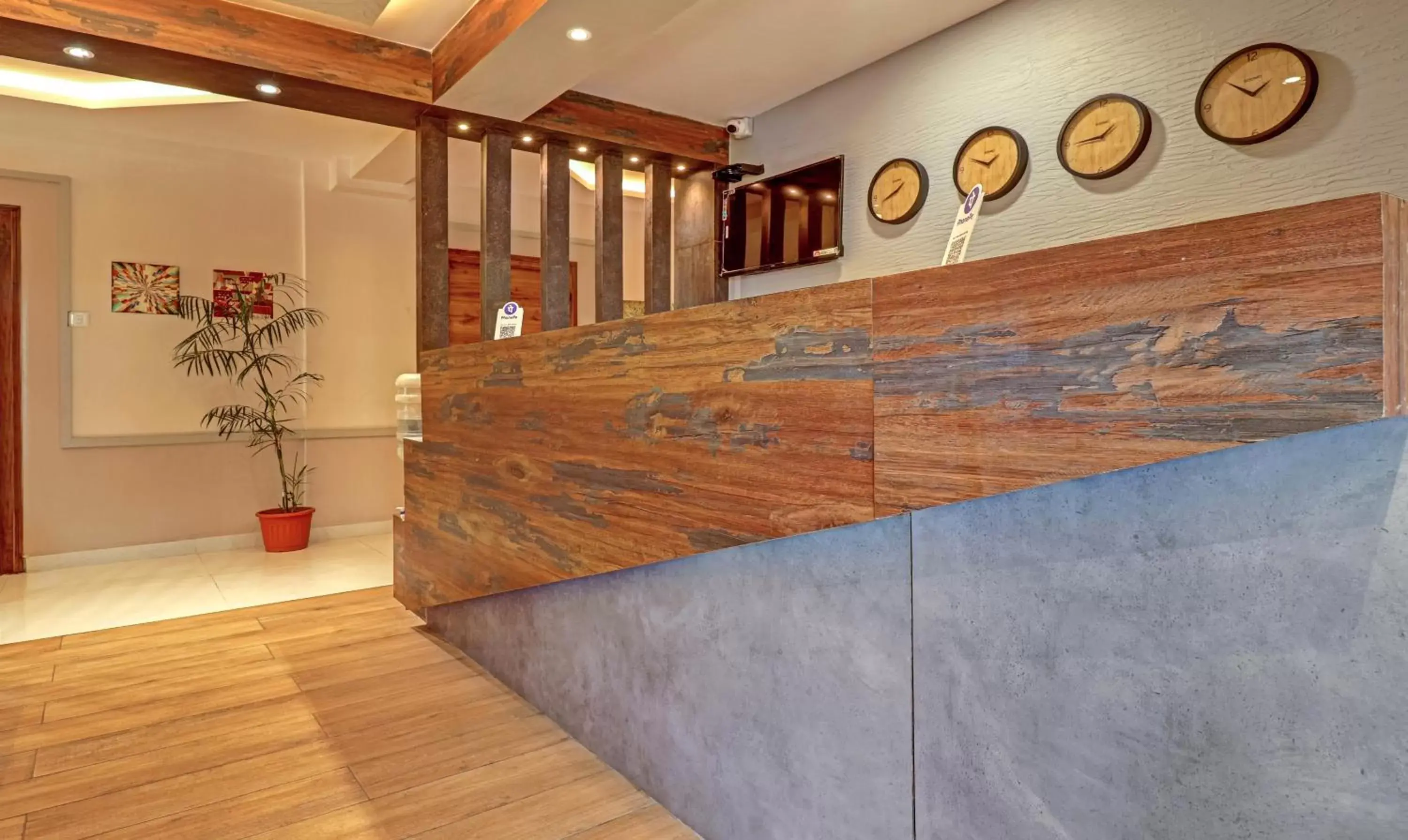 Lobby or reception in Treebo Rainbow Grand Lobby or reception in Treebo Rainbow Grand