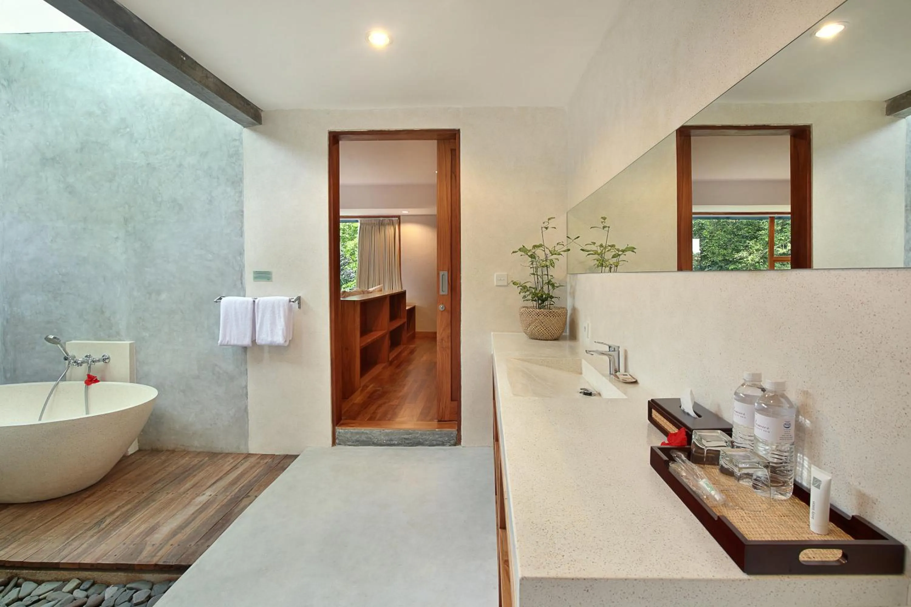 Bathroom in Sativa Villas Ubud with Private Pool