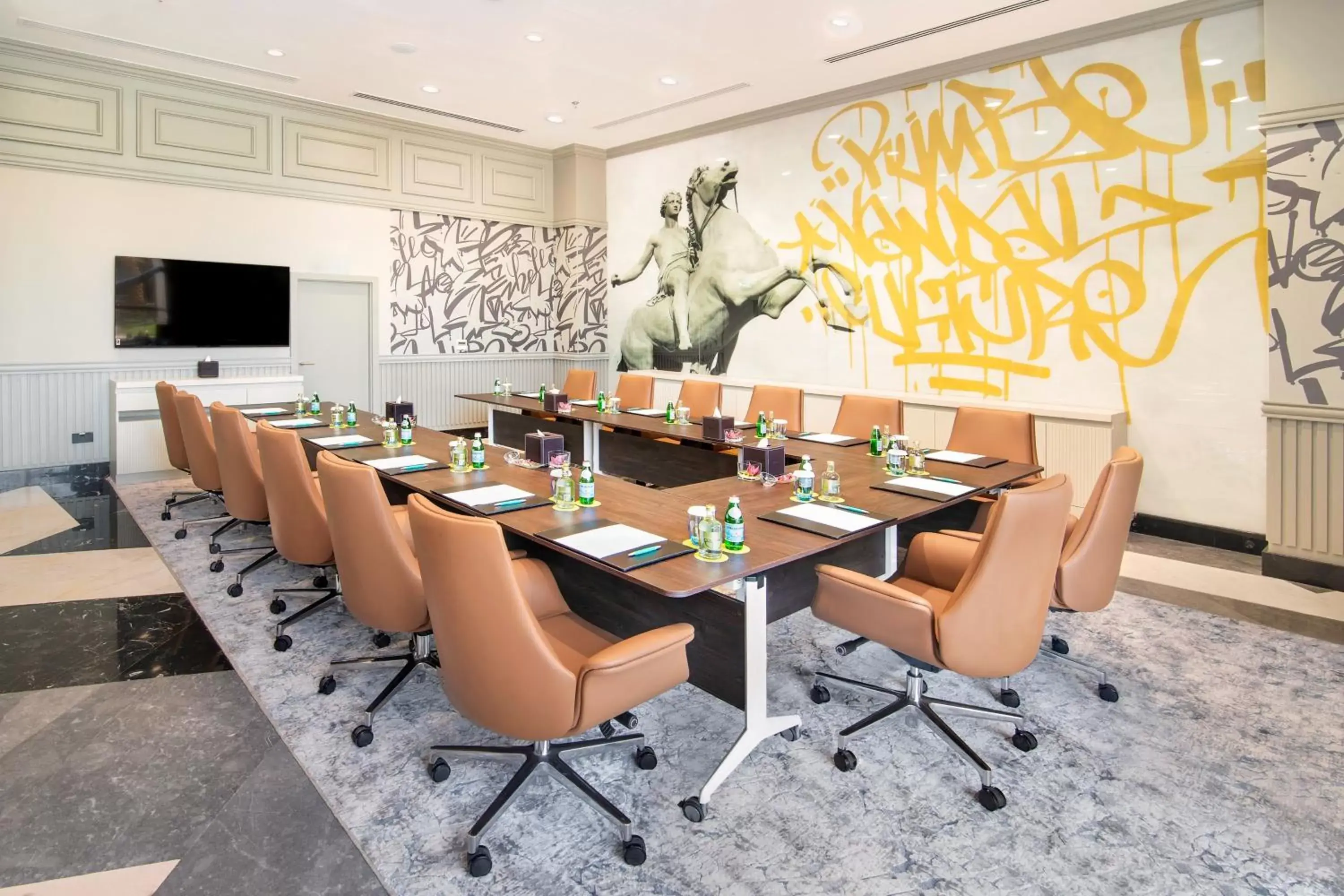 Meeting/conference room in Le Meridien Abu Dhabi