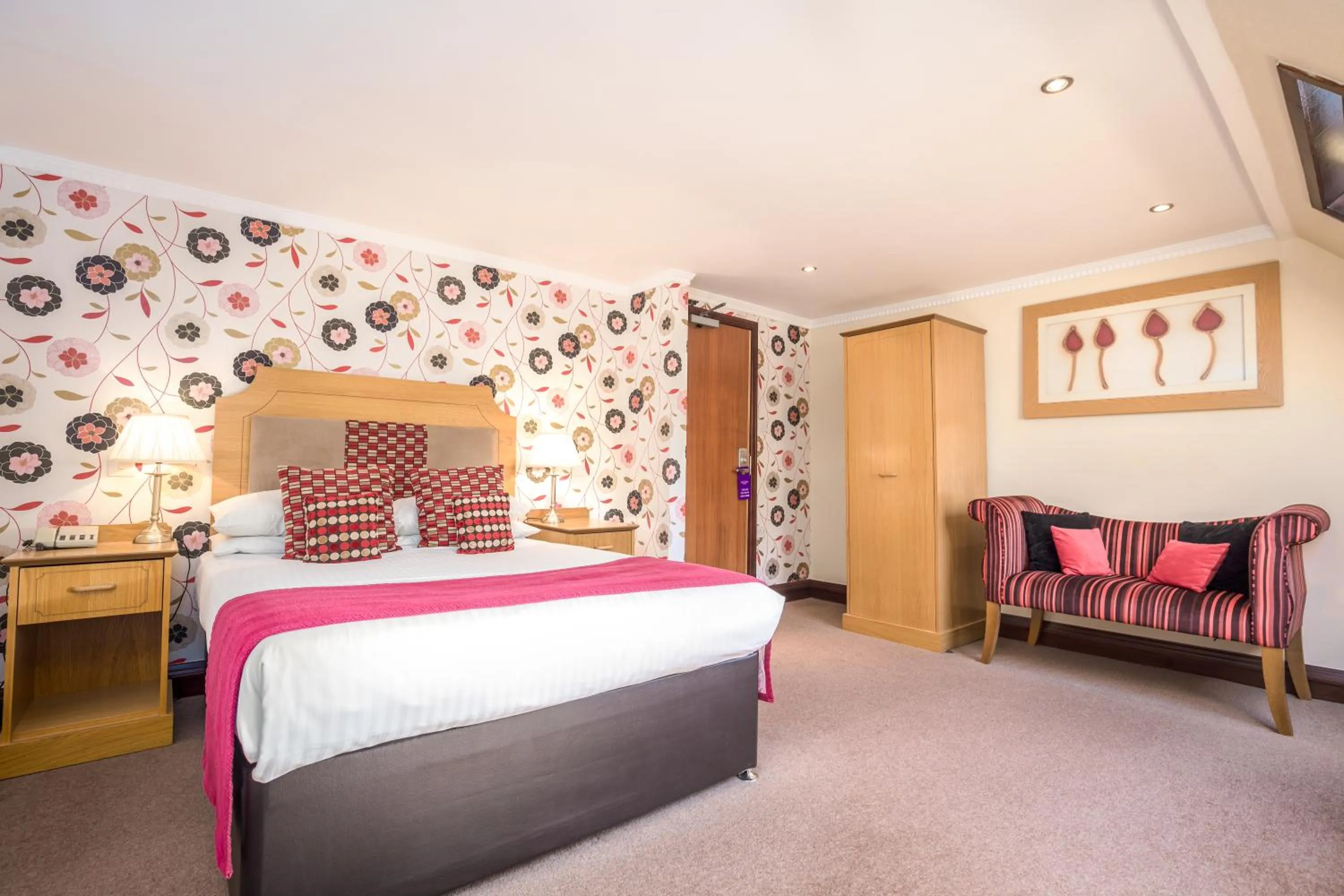 Bedroom, Bed in Craigmonie Hotel Inverness by Compass Hospitality