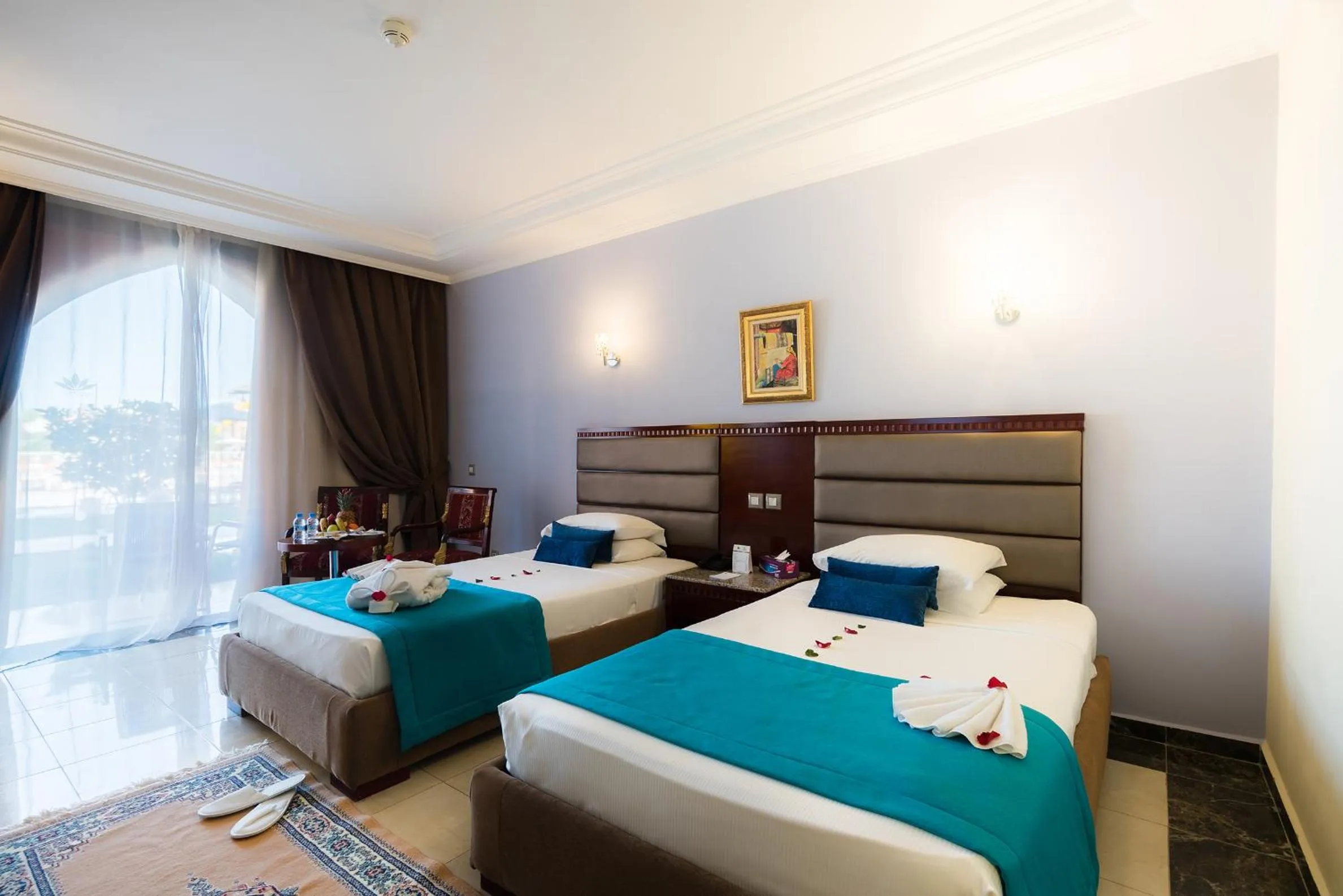 Bed in Pickalbatros Aqua Fun Club All Inclusive