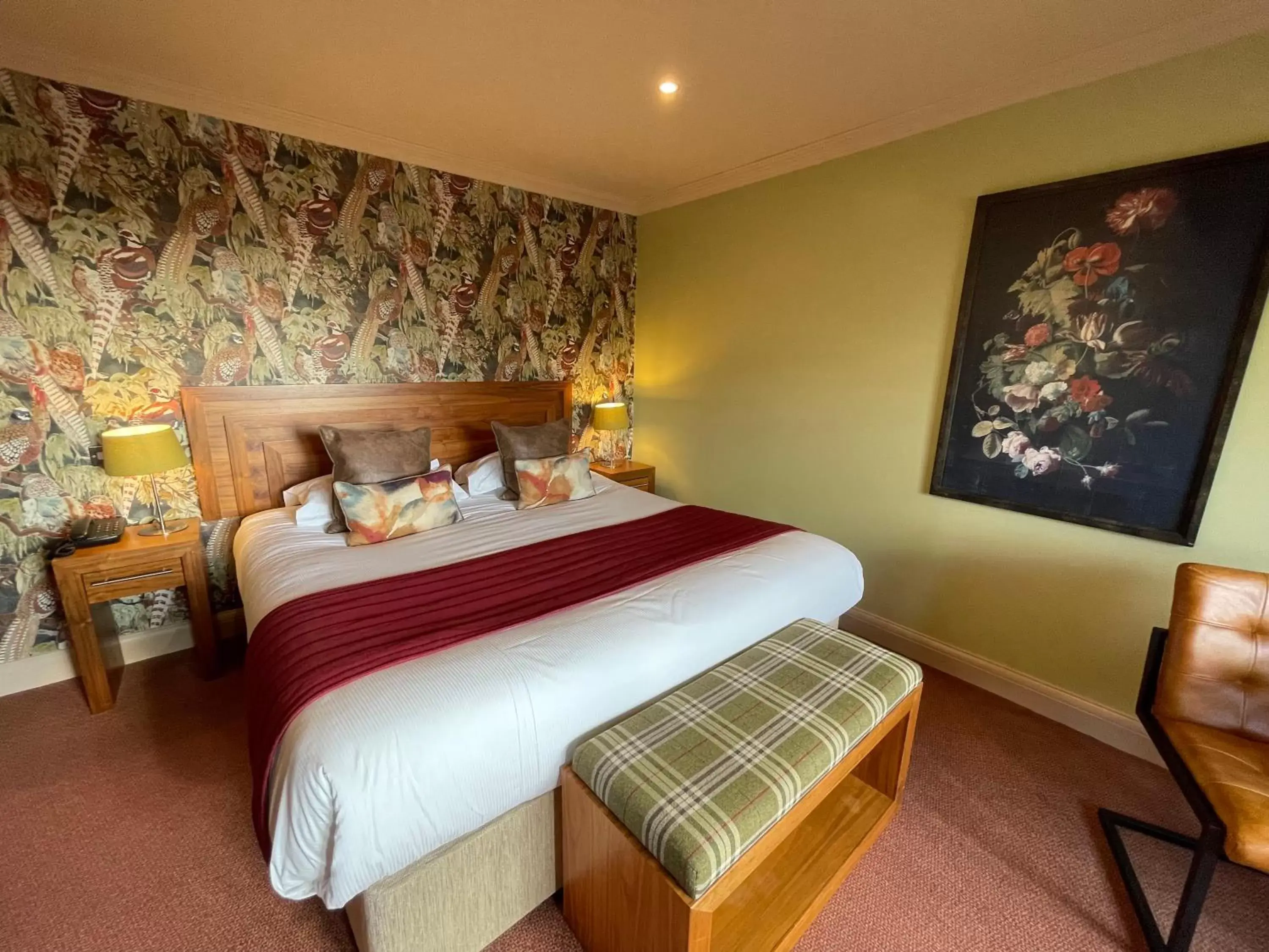 Bed in Park Farm Hotel