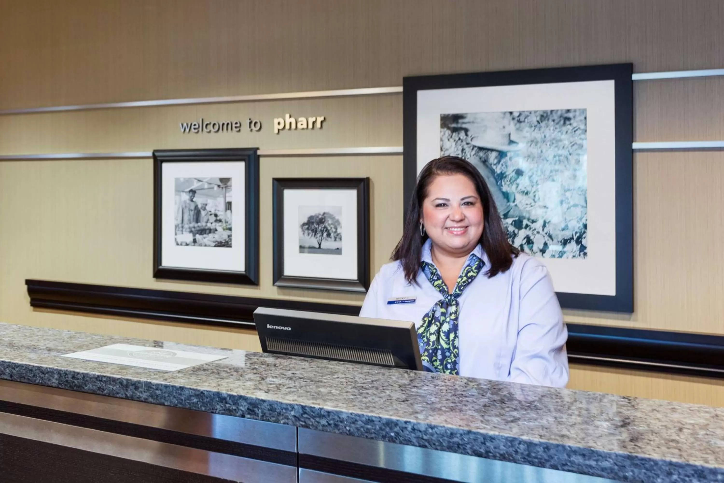 Lobby or reception in Hampton Inn & Suites Pharr