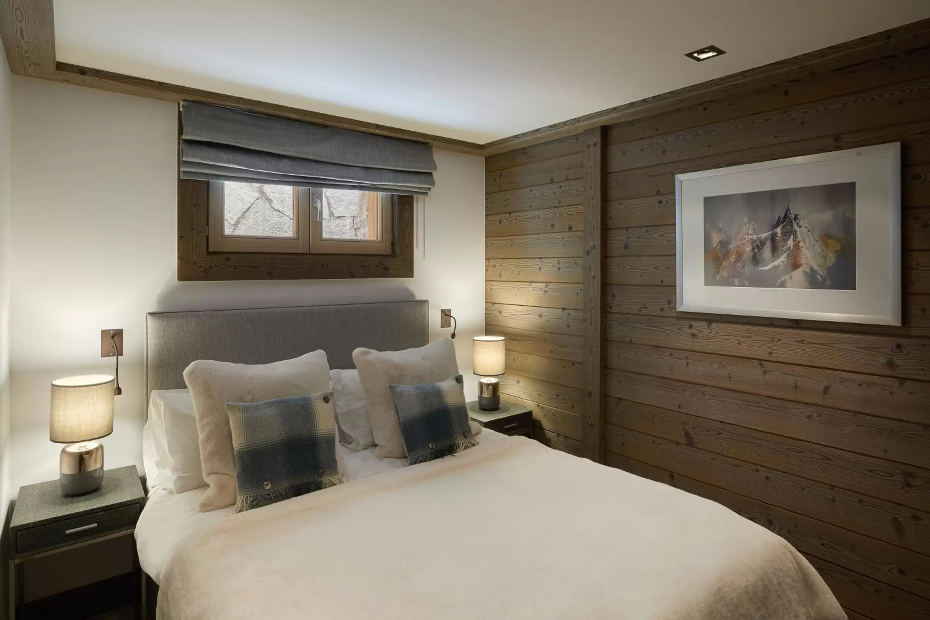 Bed in Six Senses Residences & Spa Courchevel