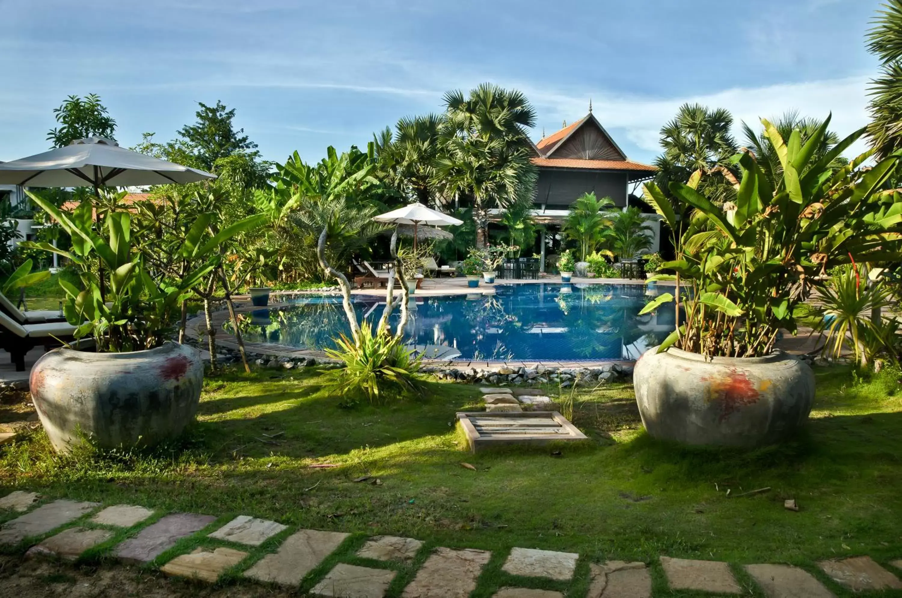 Swimming Pool in Battambang Resort