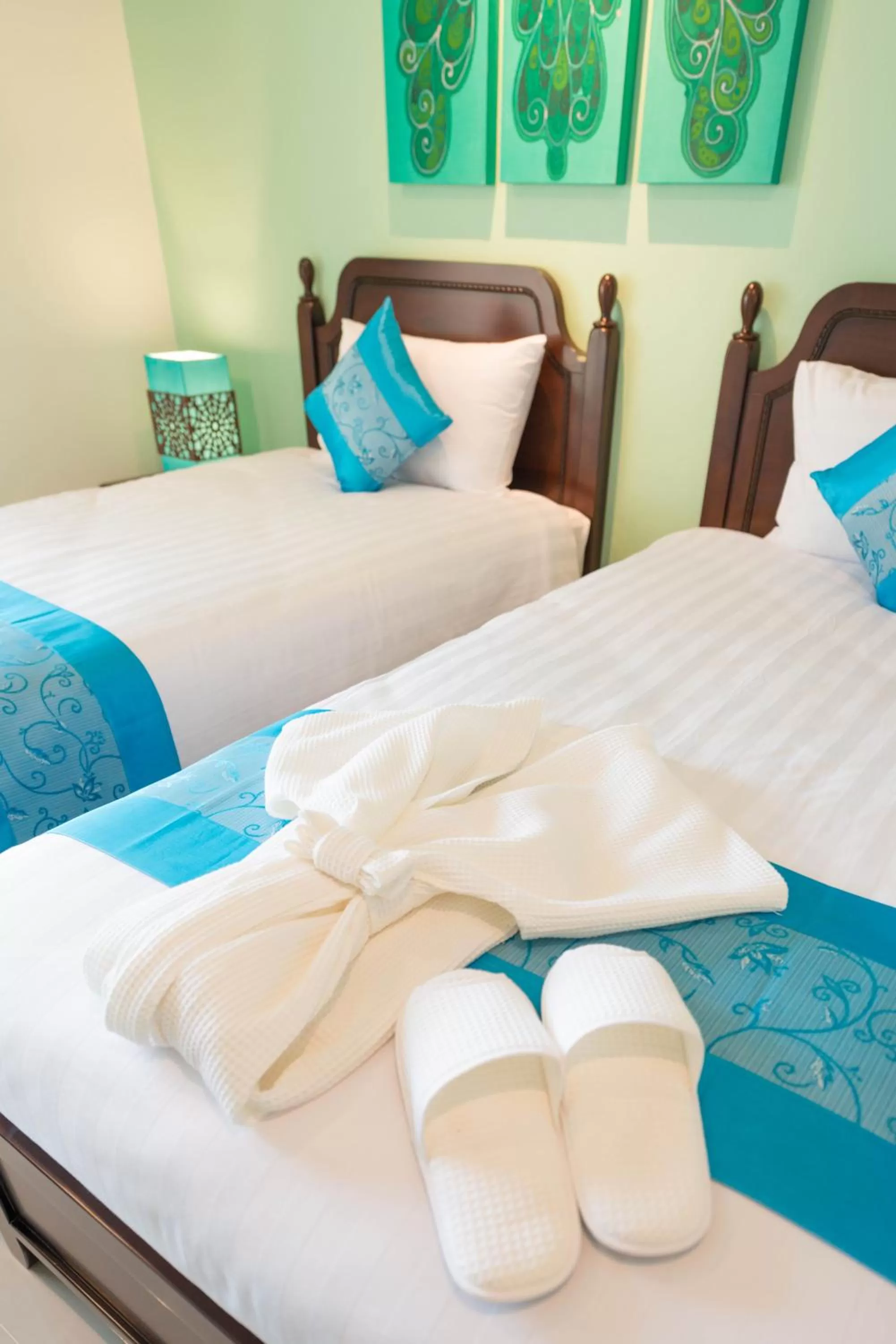 Bed in Krabi Front Bay Resort