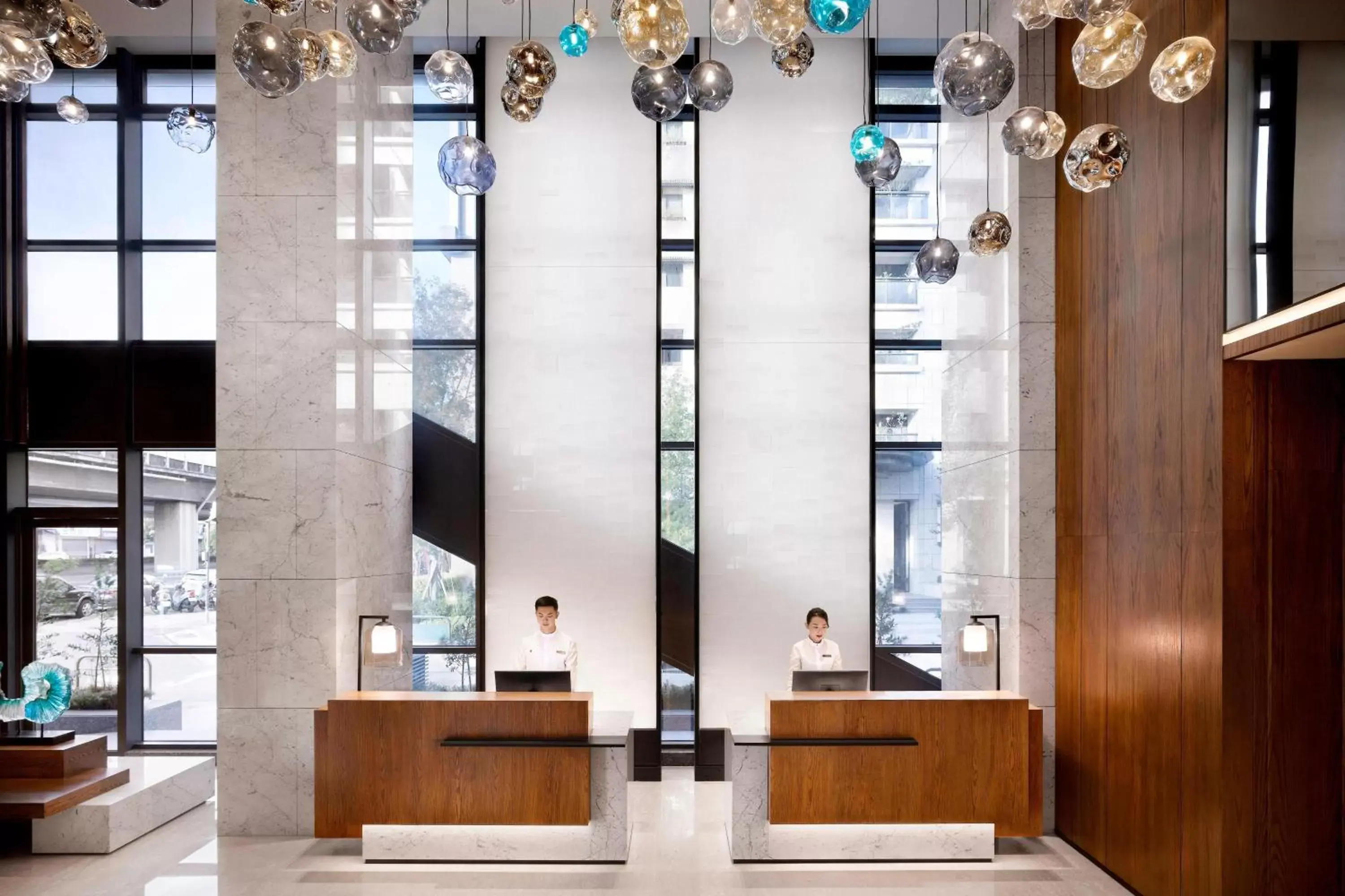 Lobby or reception in Fairfield by Marriott Taichung