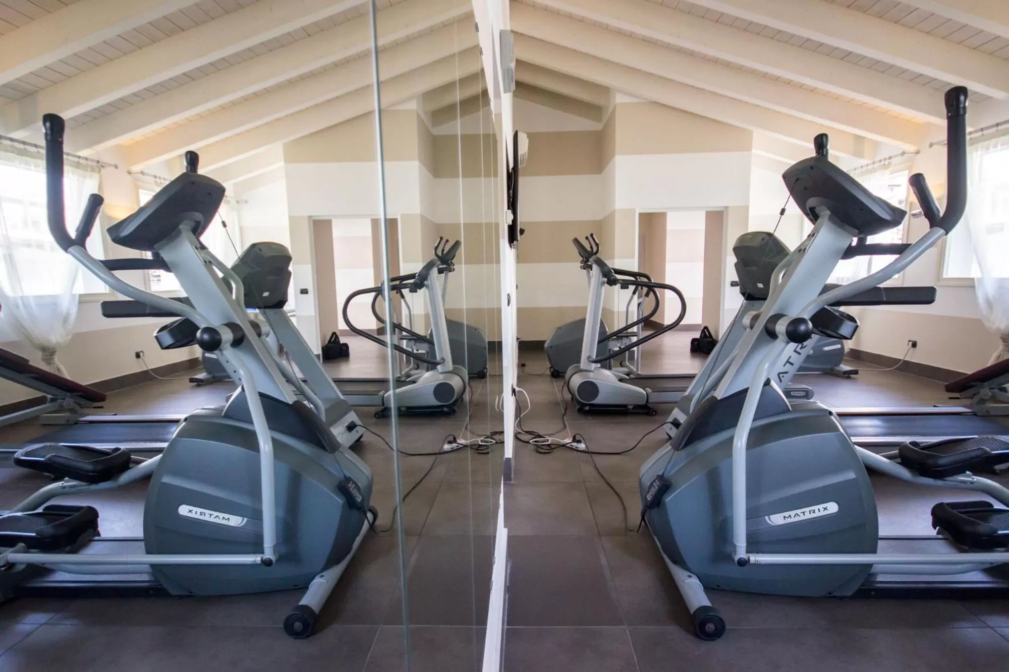 Fitness centre/facilities in Best Western Plus Hotel Modena Resort