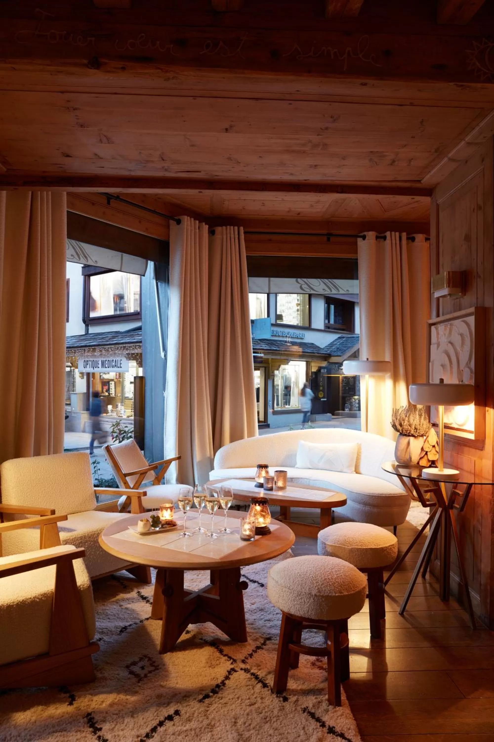 Property building in Hotel Mont Blanc Megève