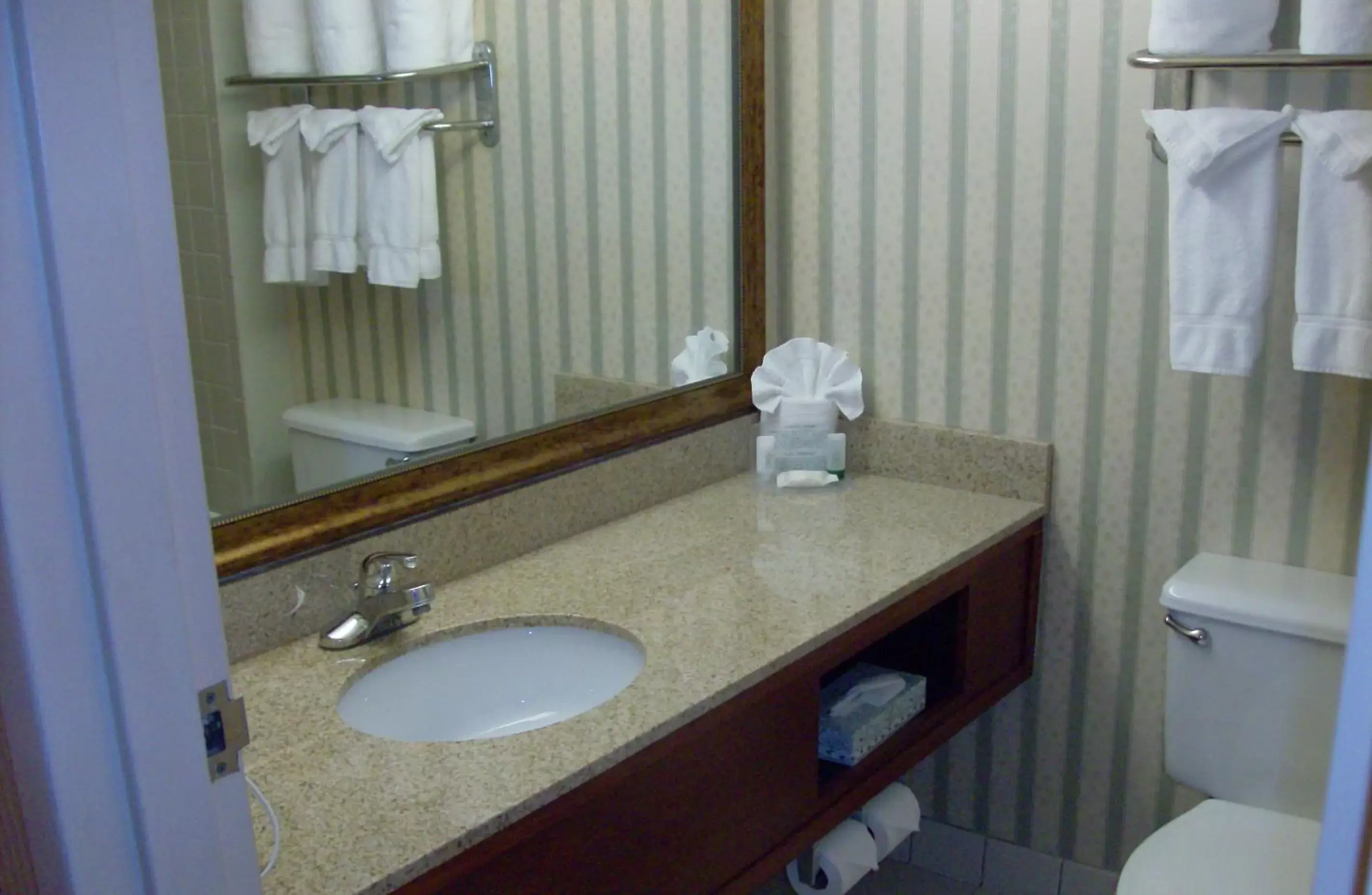 Bathroom in Wingate by Wyndham Kansas City