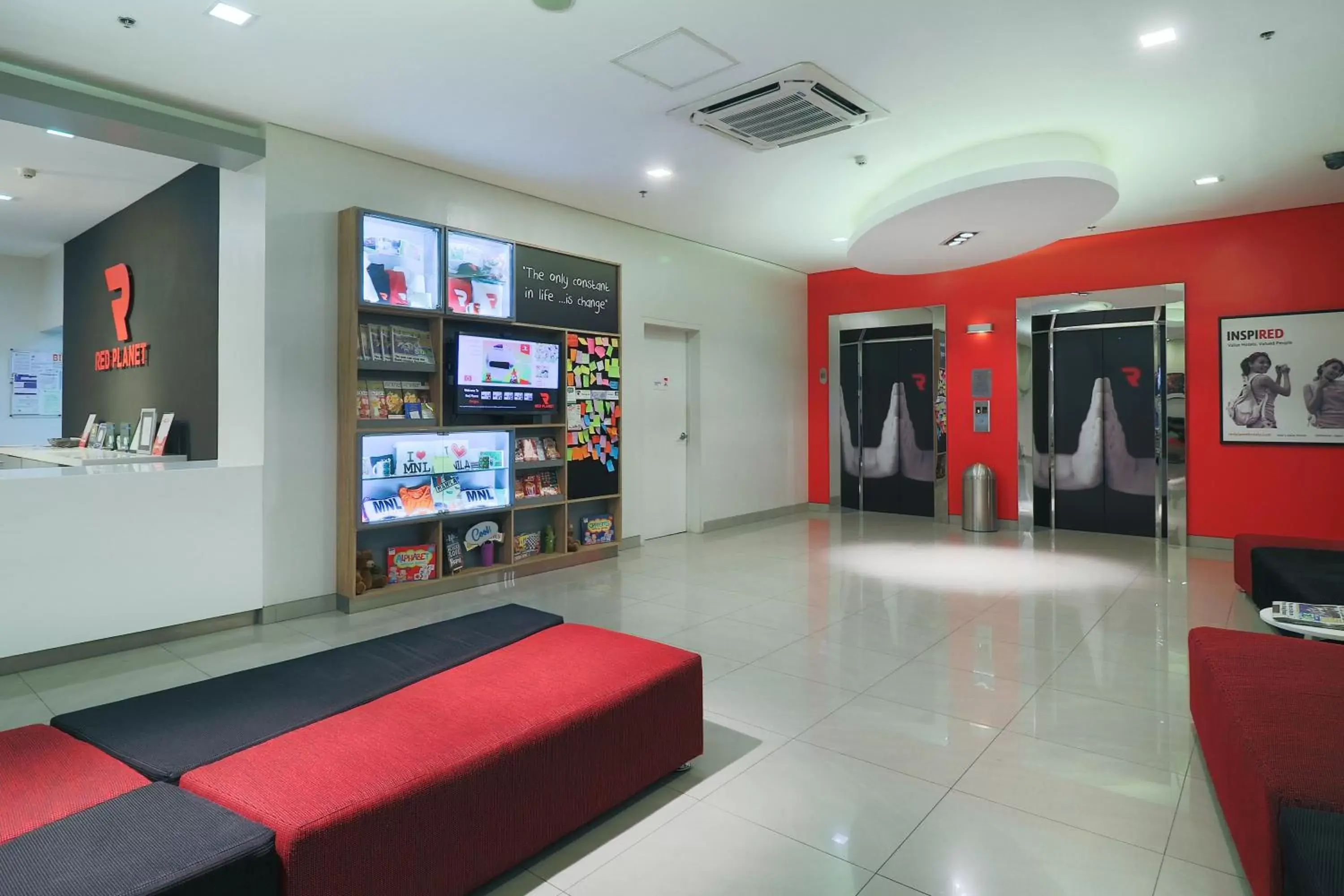 Lobby or reception, Lobby/Reception in Red Planet Ortigas