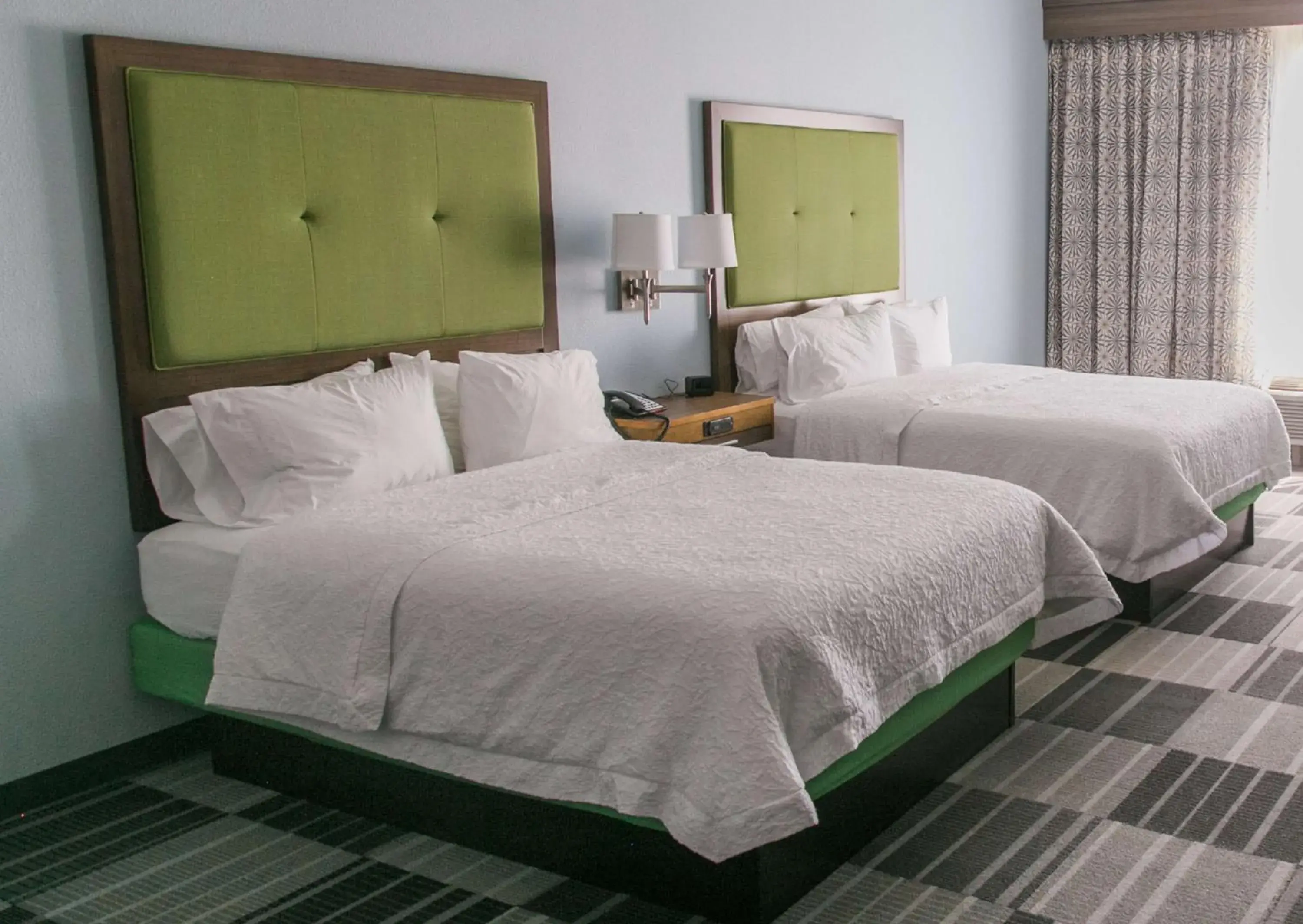 Bed in Hampton Inn By Hilton & Suites Amarillo-East, TX