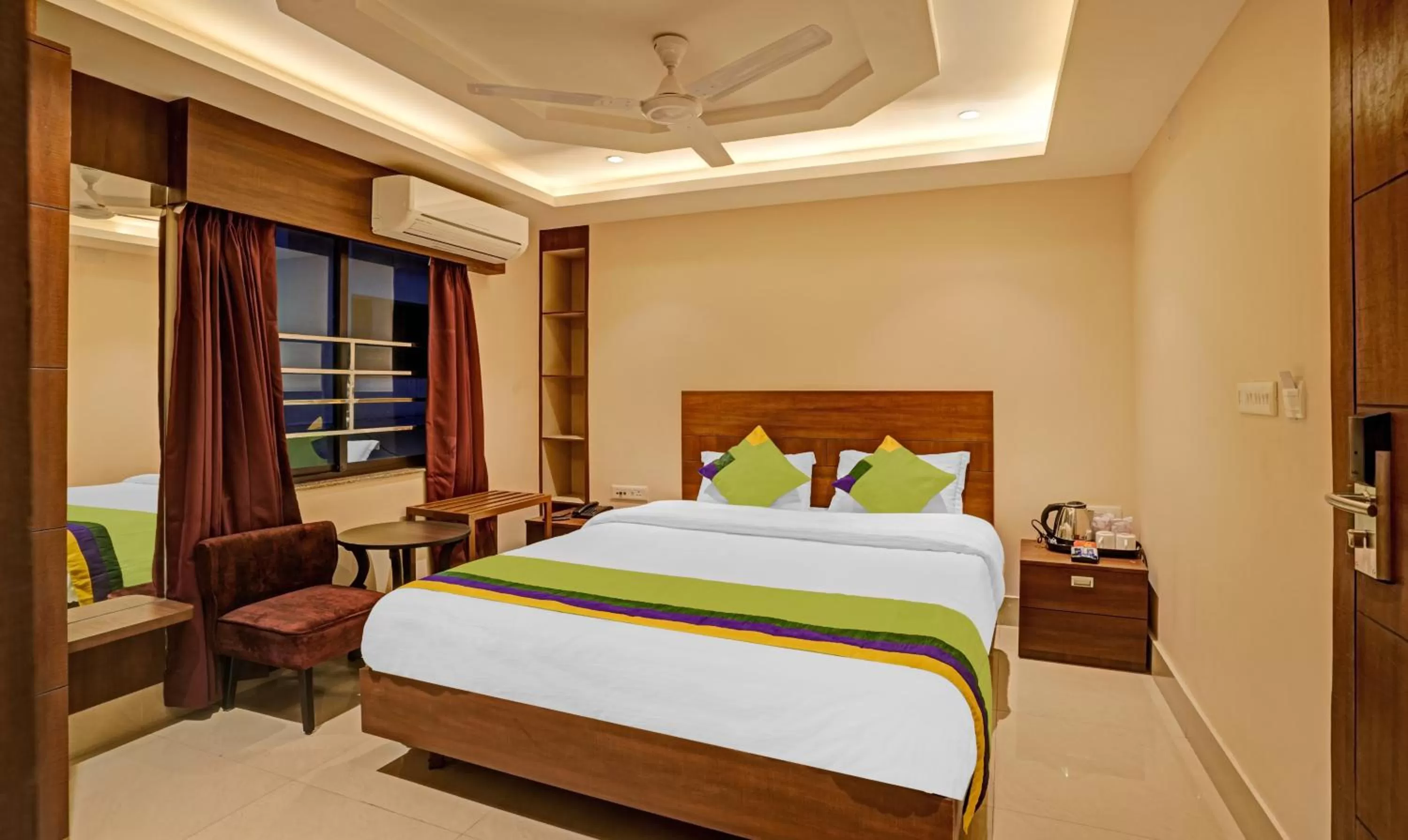 Photo of the whole room, Bed in Treebo Indrapuri Hotel & Resort, Siliguri Junction