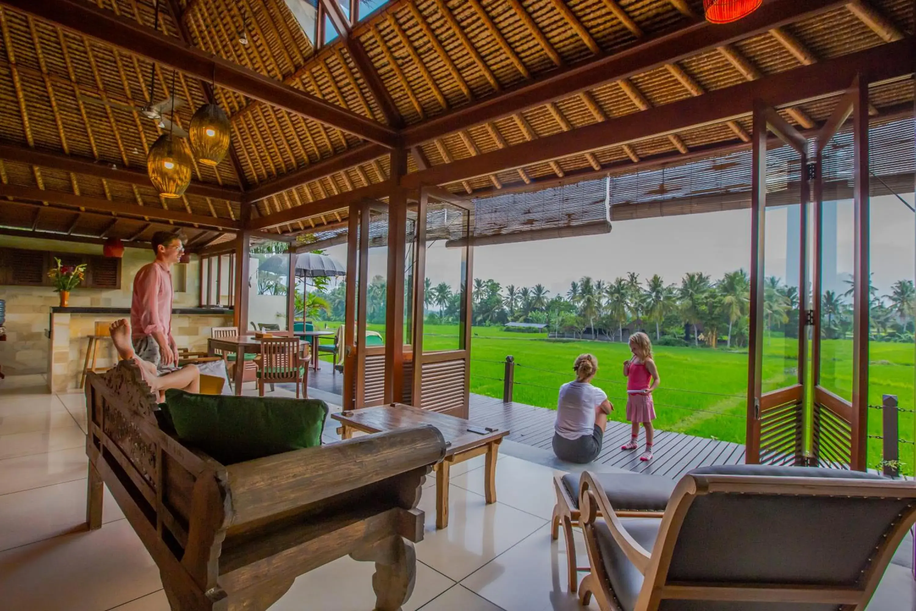 Patio in Bali Harmony Villa