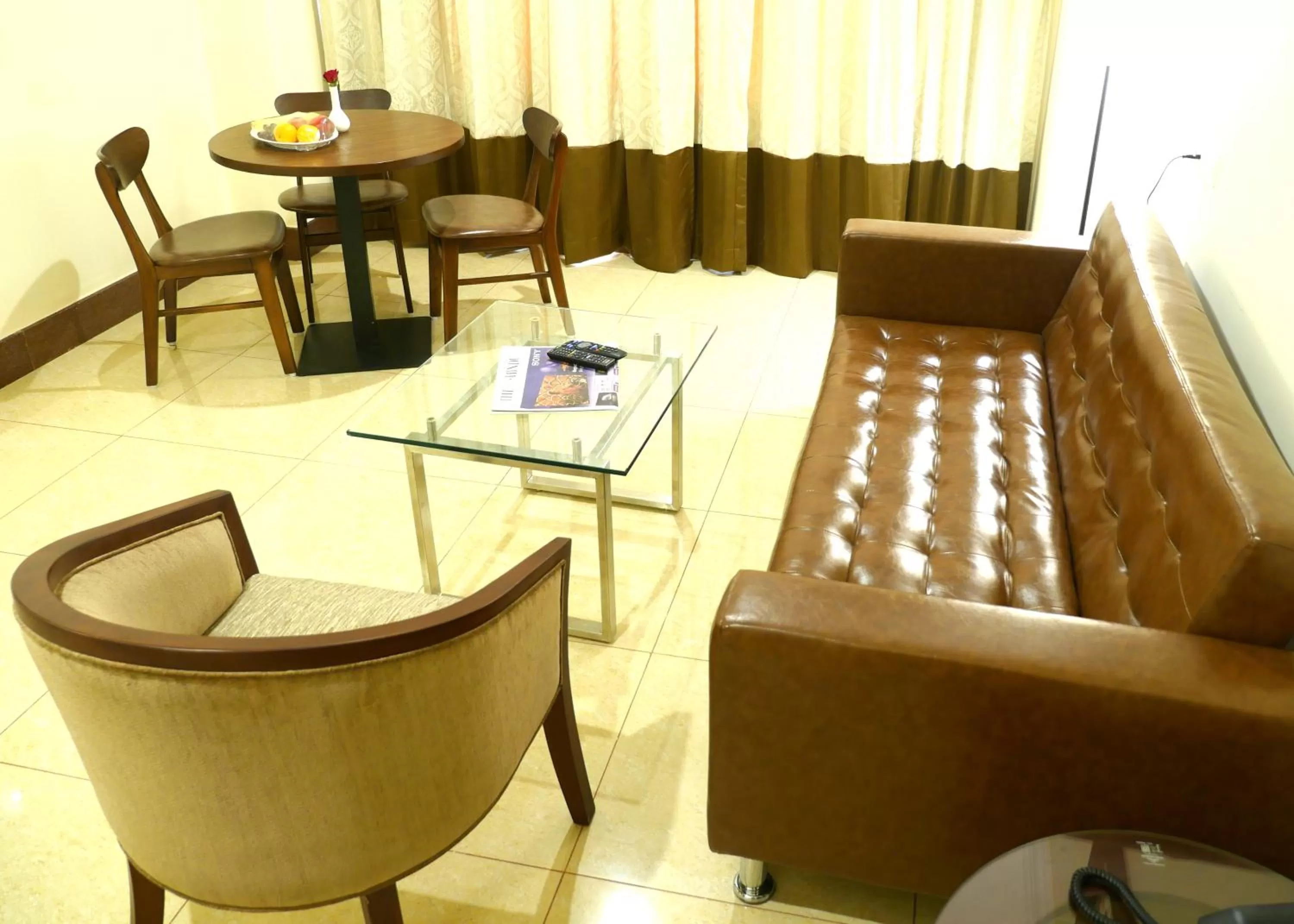 Living room in AVS Imperiaa Karaikal