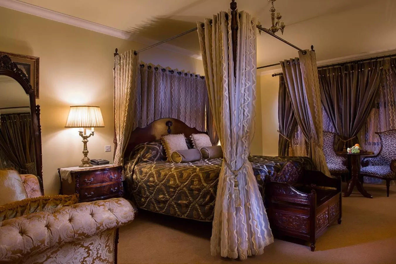 Bed in An Chúirt Hotel, Gweedore, Donegal