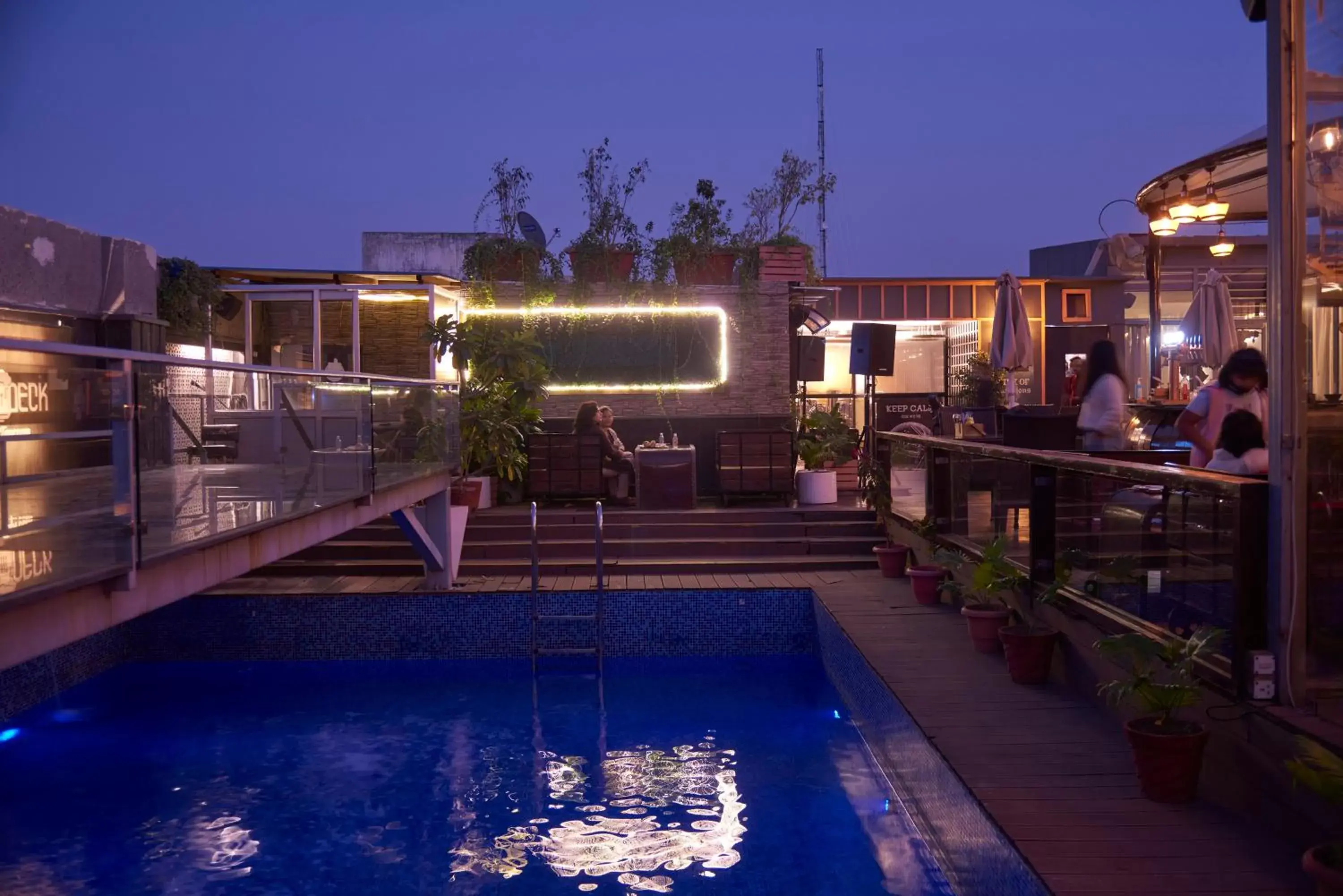 Swimming Pool in The P L Palace Agra