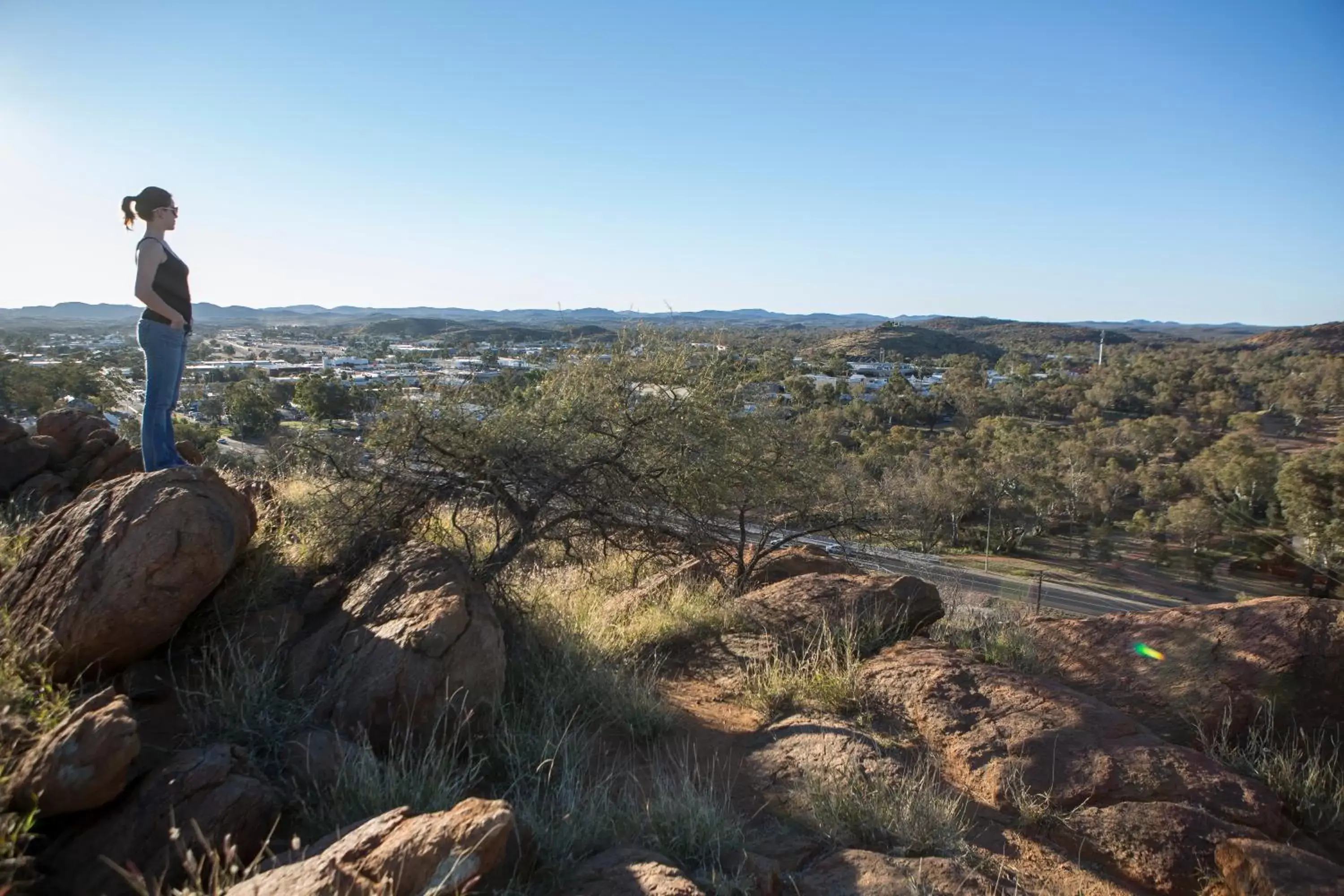 Natural landscape in Mercure Alice Springs Resort