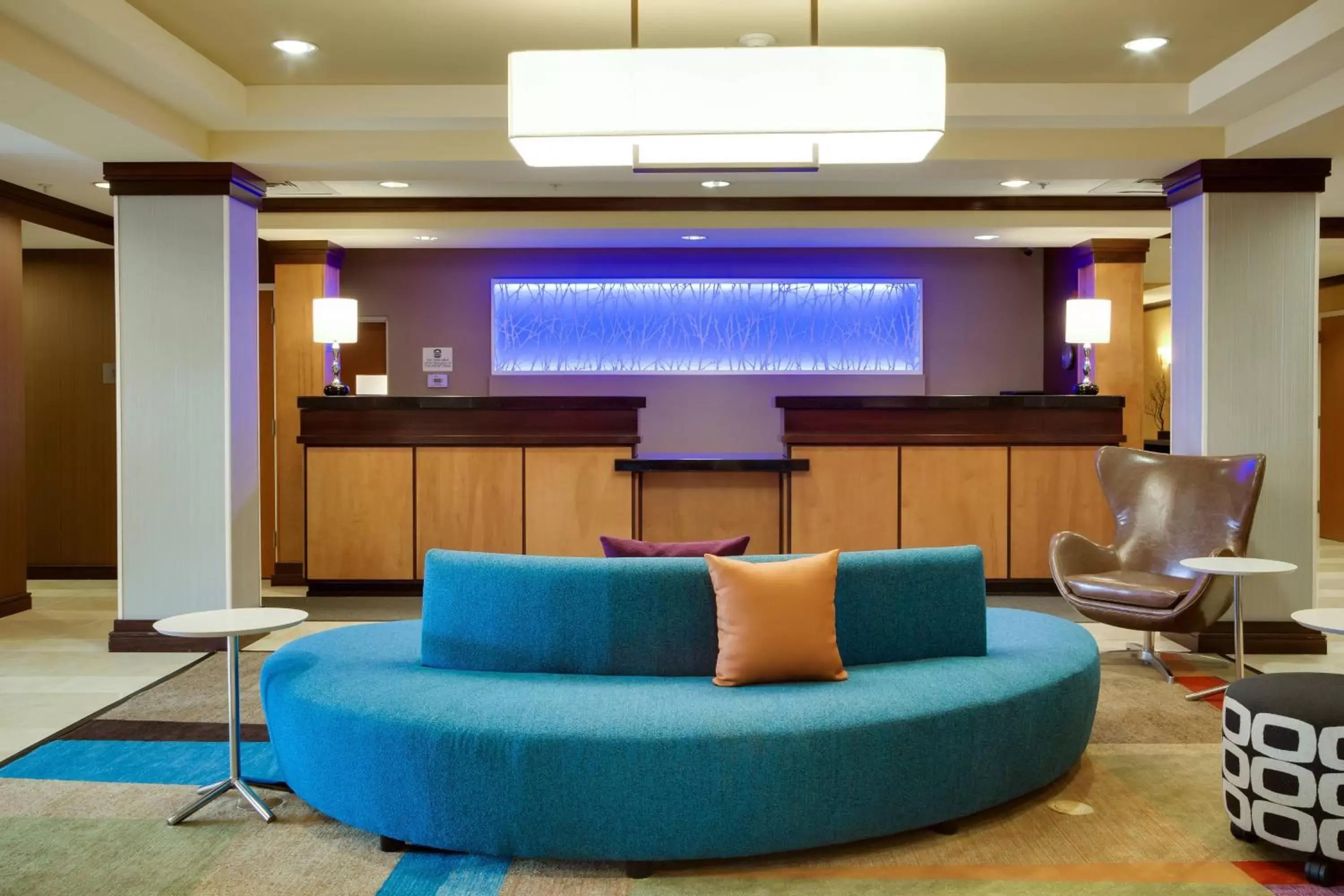 Lobby or reception in Fairfield Inn & Suites Lake City