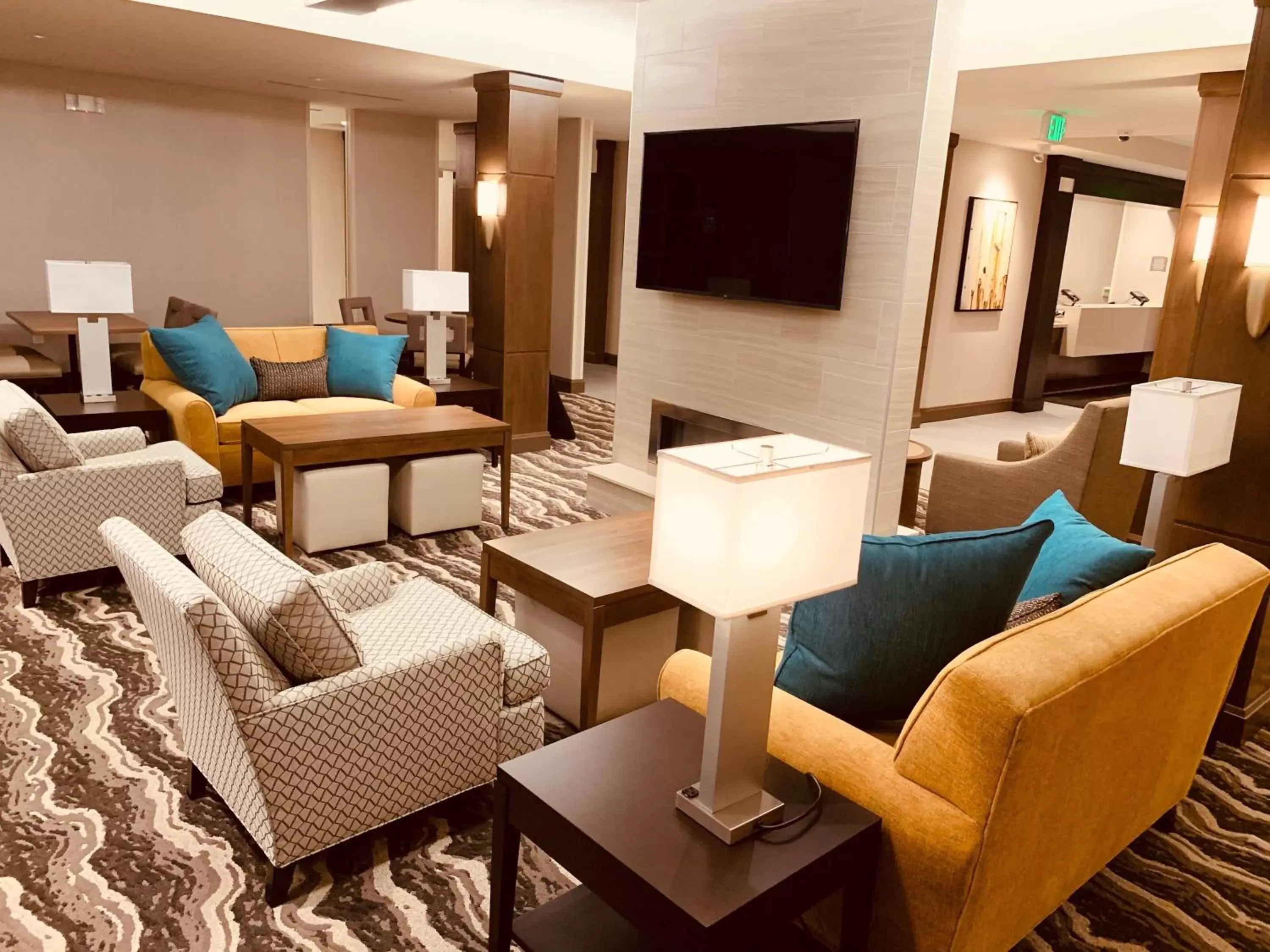Lobby or reception, Seating Area in Staybridge Suites - Vero Beach, an IHG Hotel