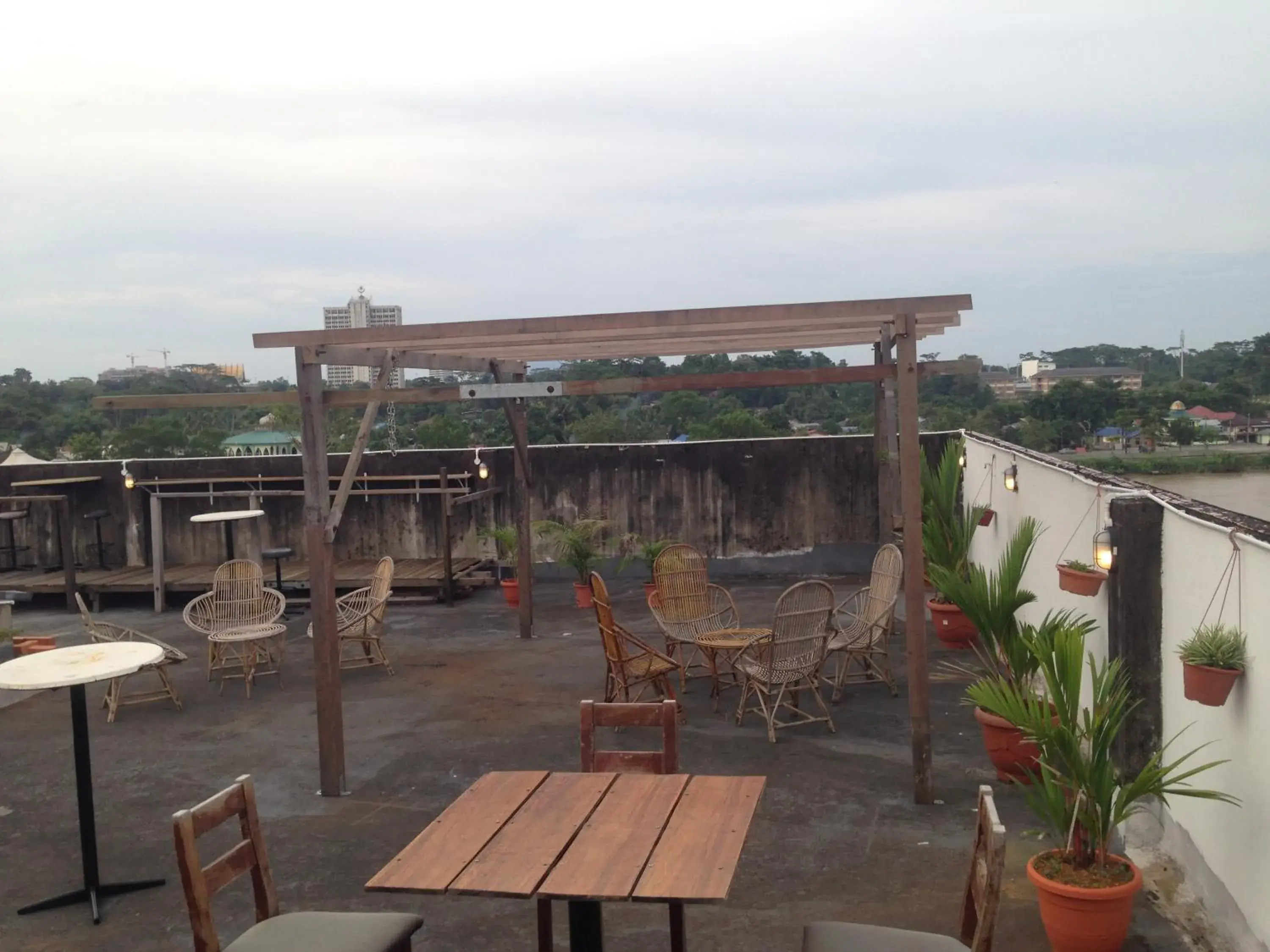 Balcony/Terrace in Woodpecker Lodge