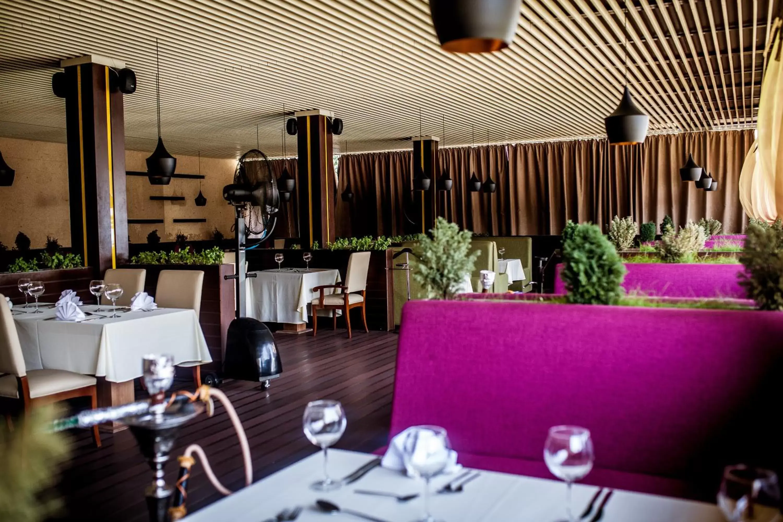 Balcony/Terrace, Restaurant/Places to Eat in Ramada Almaty