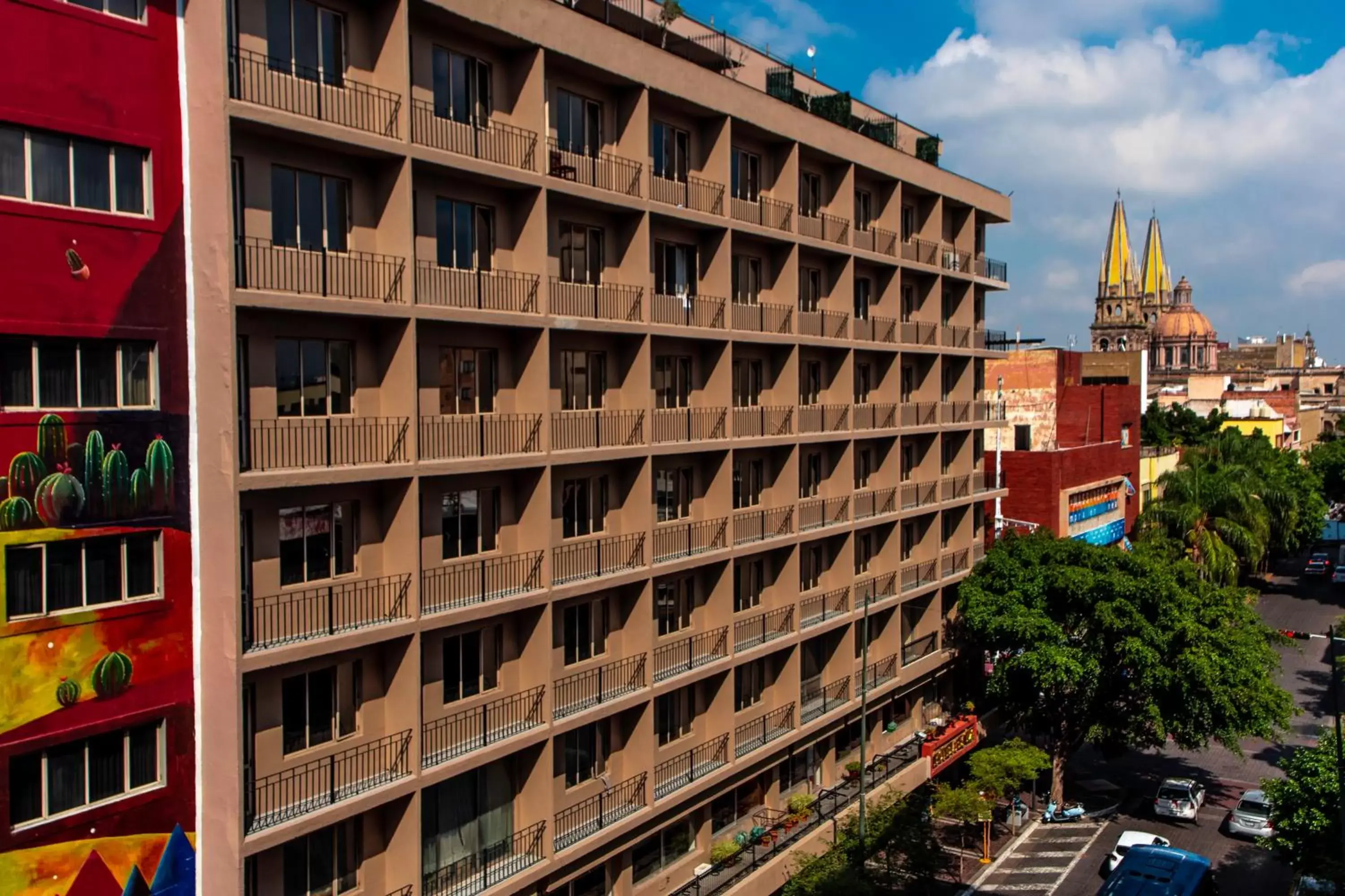 Property building, Balcony/Terrace in Hotel Fenix