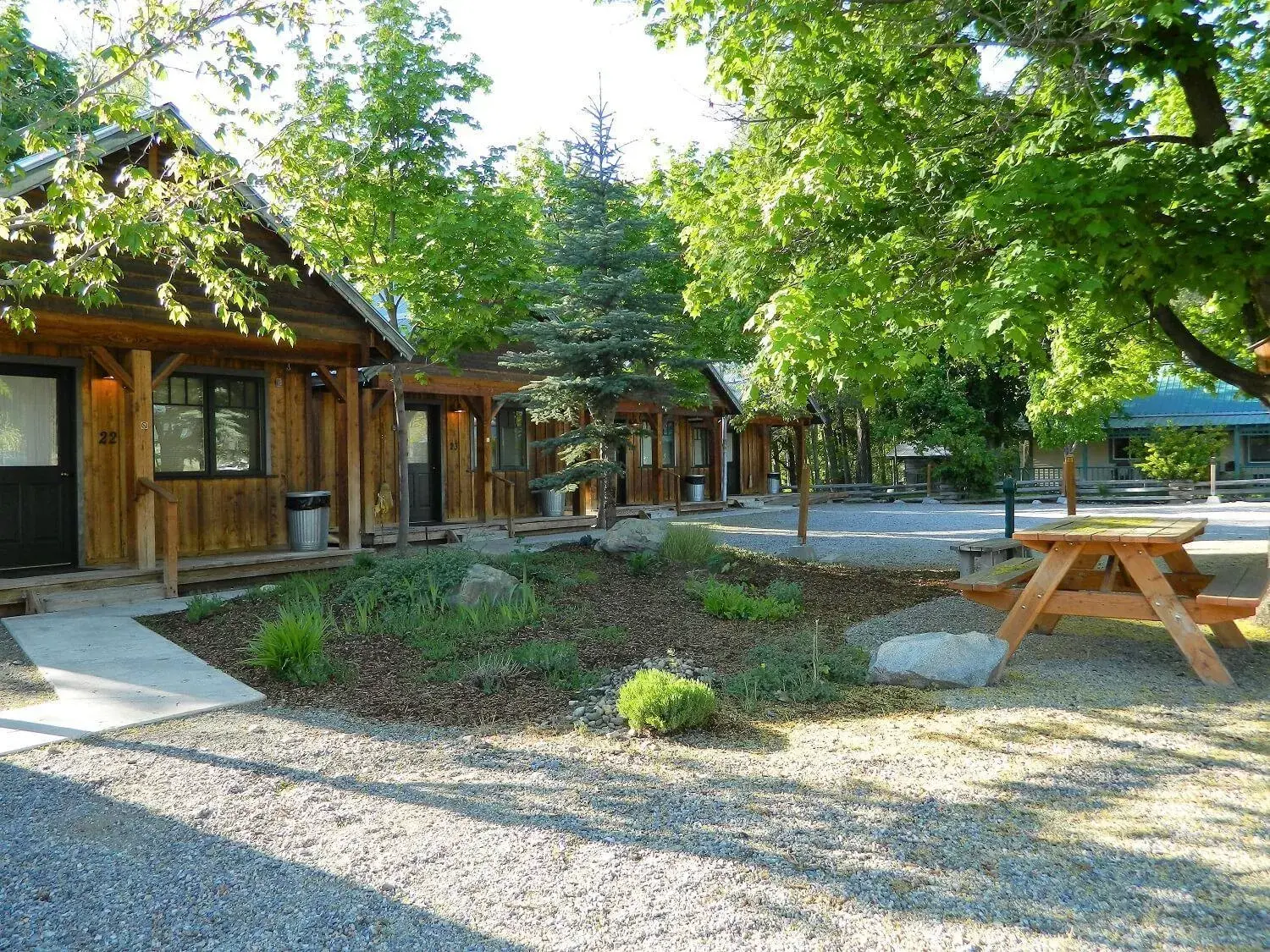 Location, Garden in River's Edge Resort