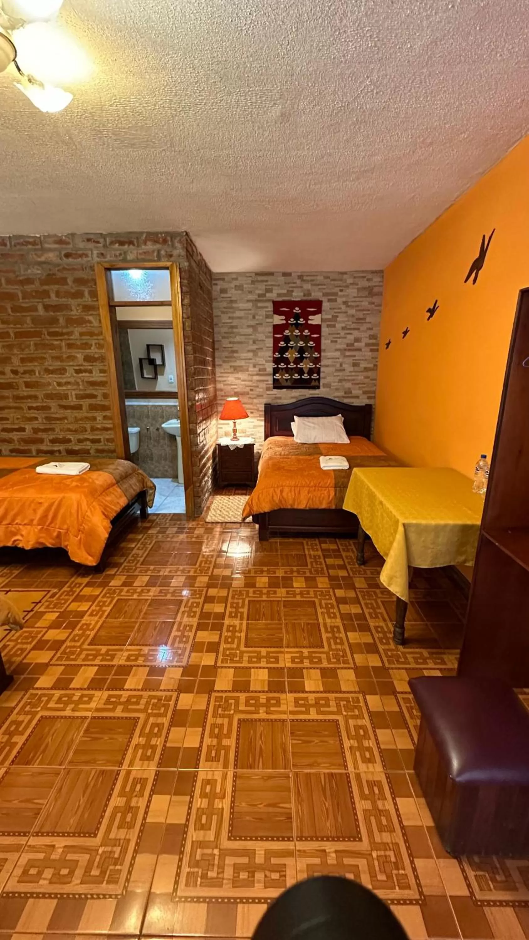 Bed in Hotel Donde Ivan