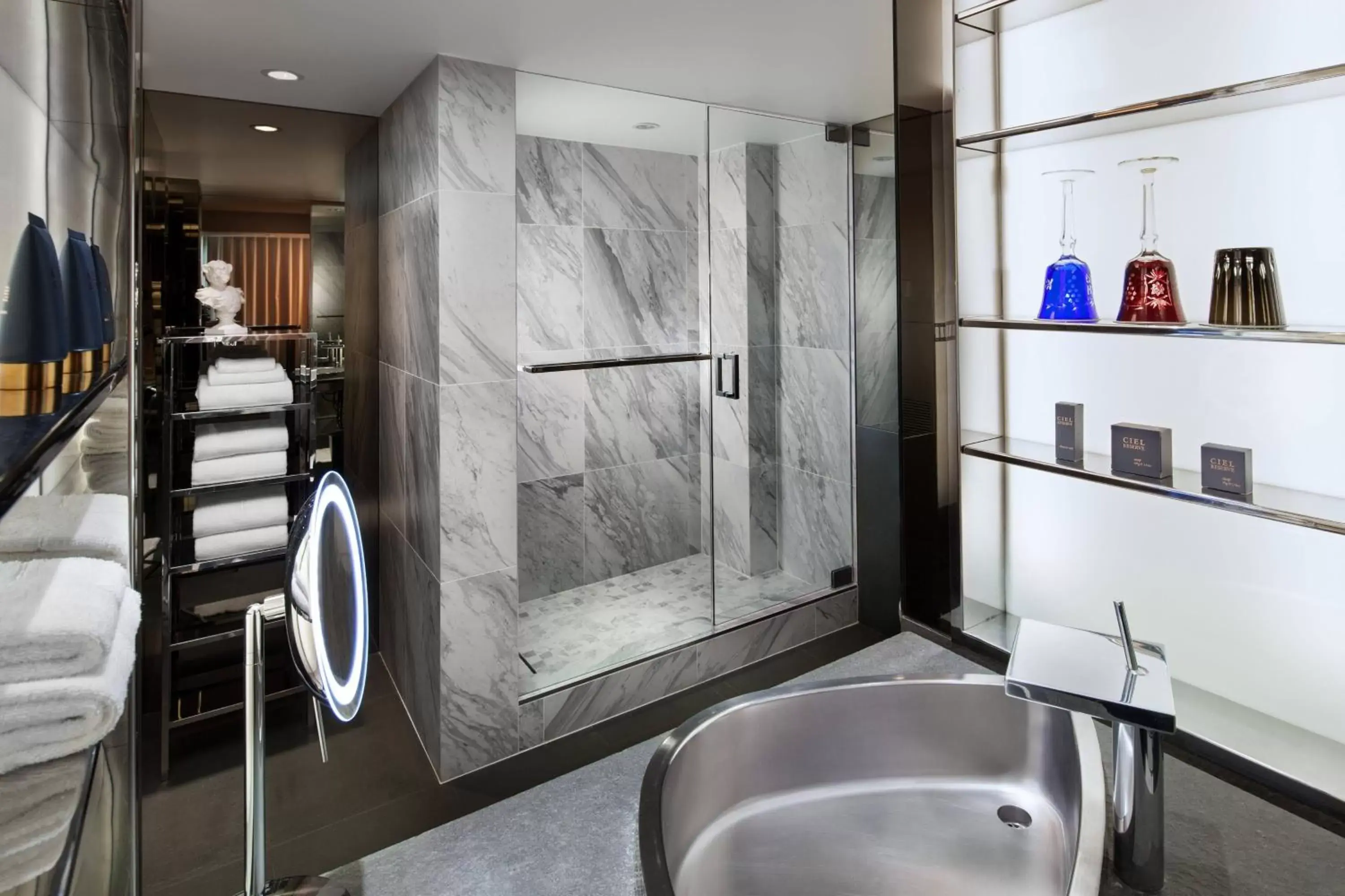Bathroom, Kitchen/Kitchenette in SLS Hotel, a Luxury Collection Hotel, Beverly Hills