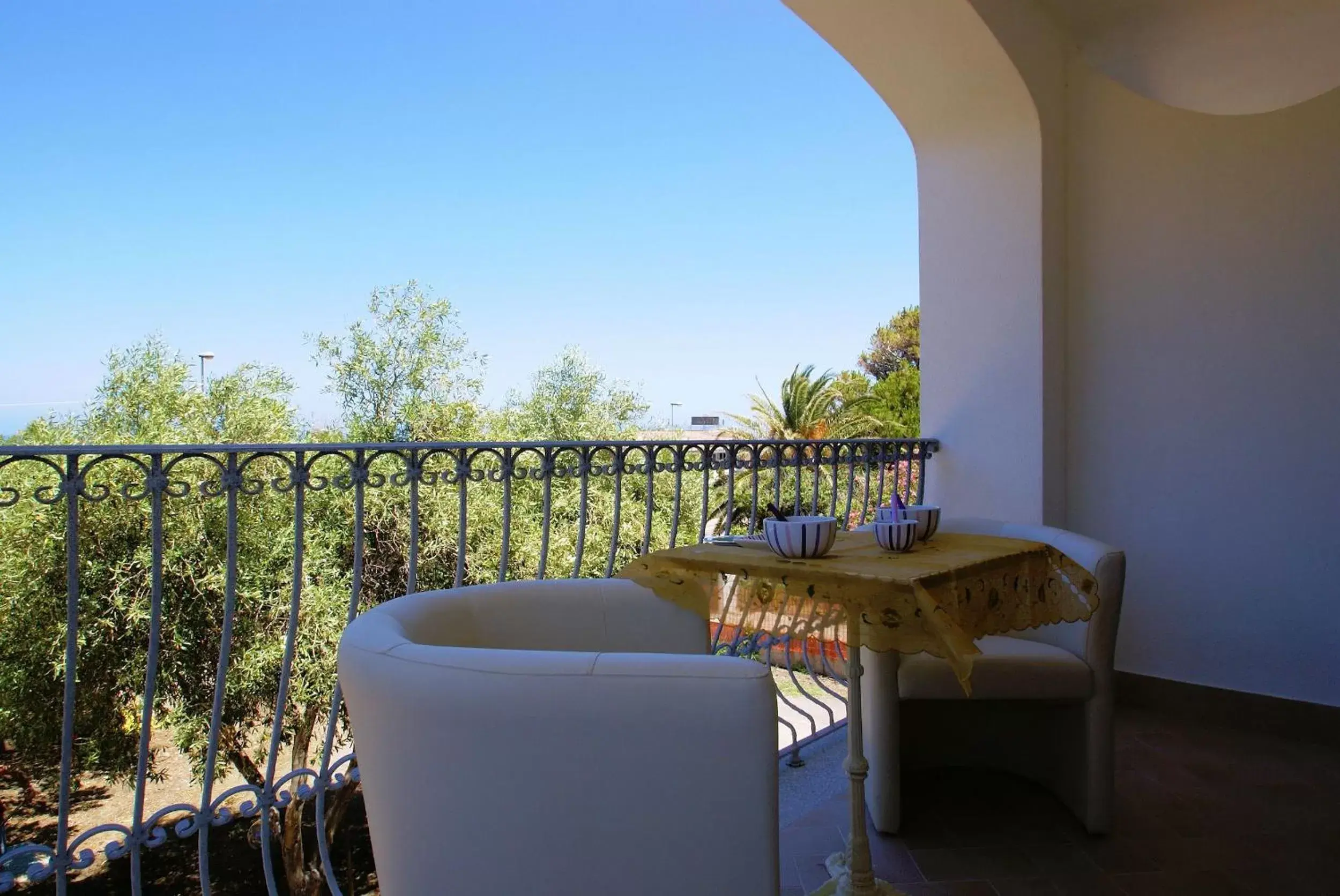 Balcony/Terrace in Hotel La Tartaruga Bianca