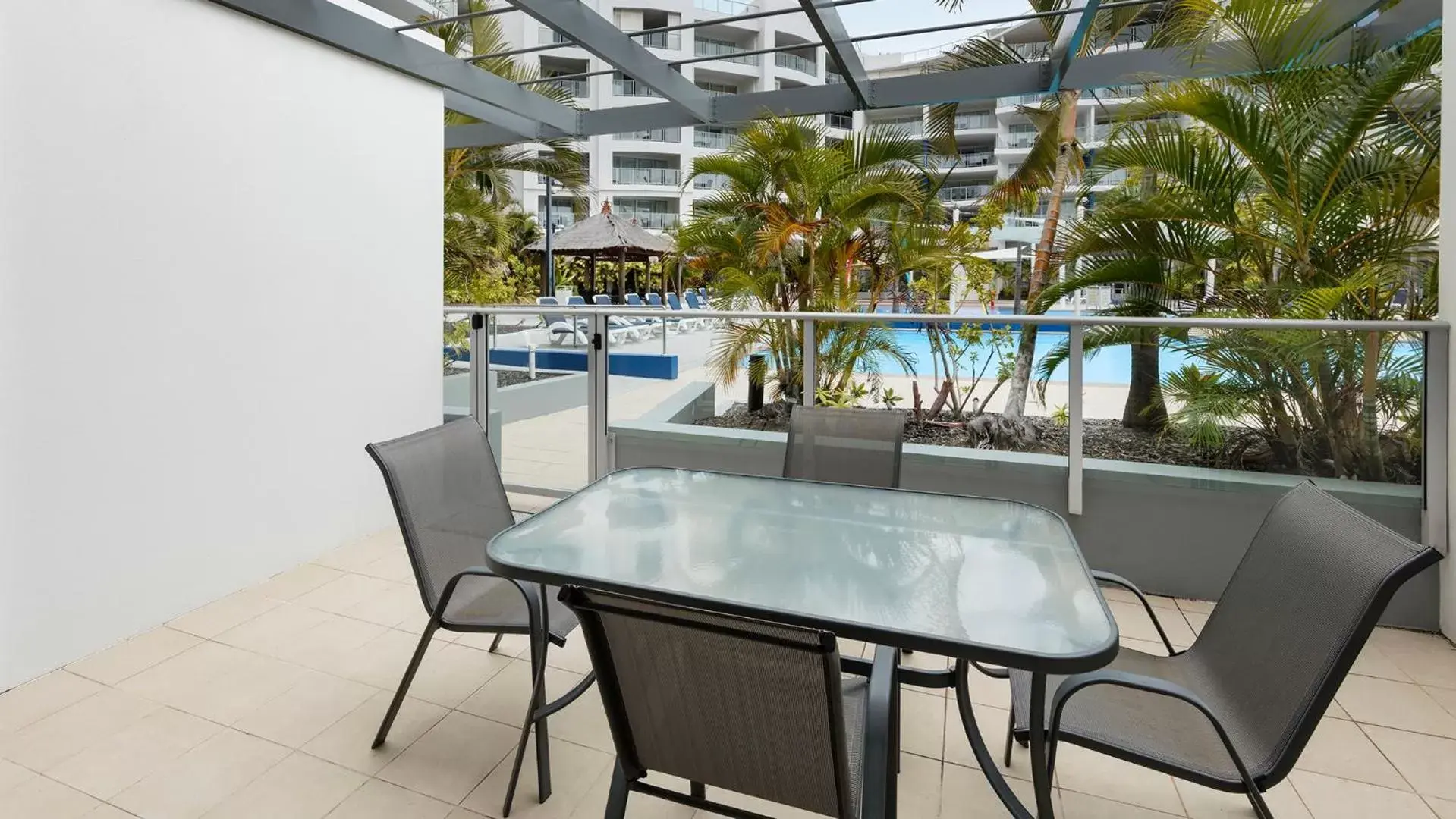 View (from property/room), Pool View in Oaks Hervey Bay Resort and Spa