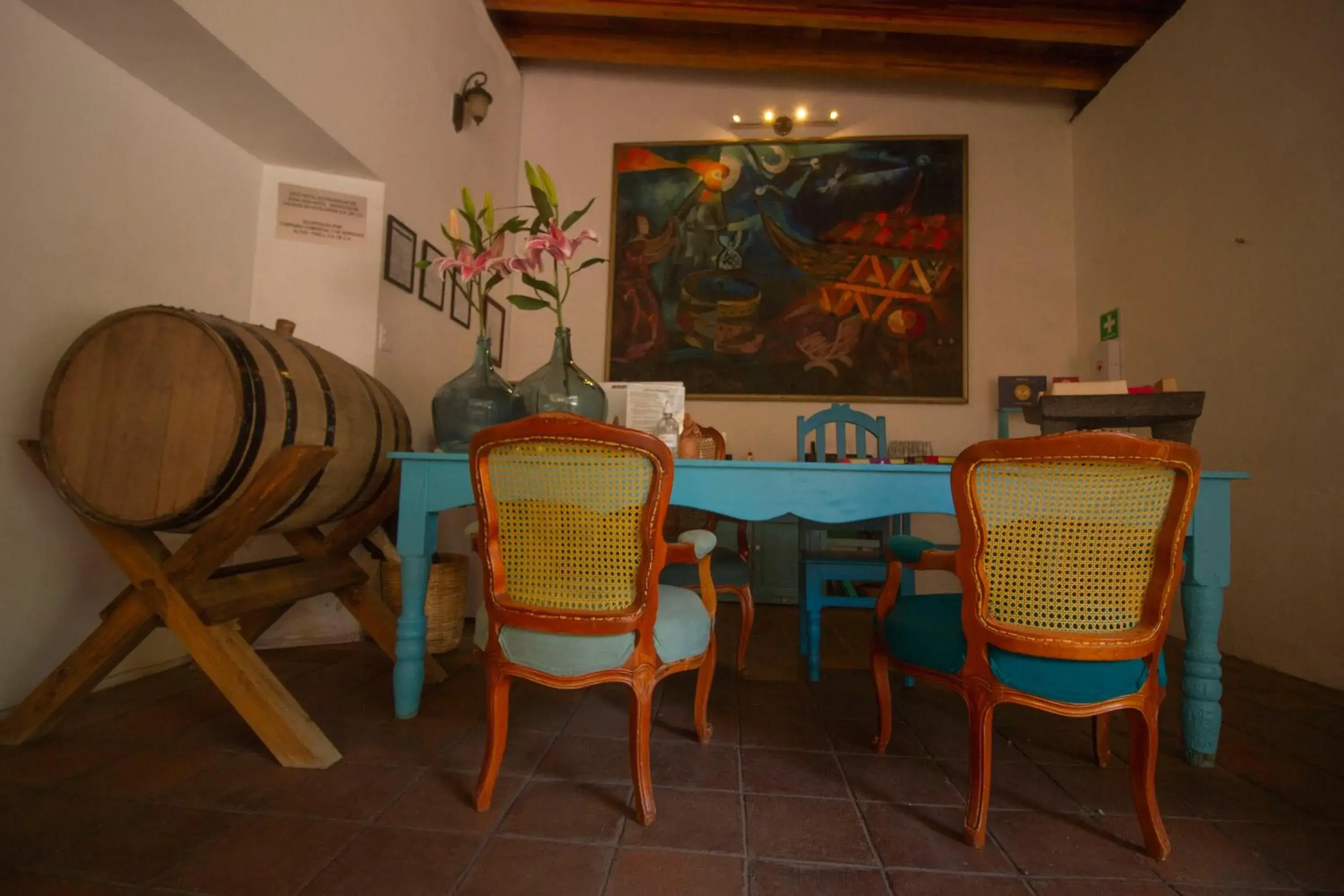 Lobby or reception, Dining Area in NaNa Vida Hotel Oaxaca