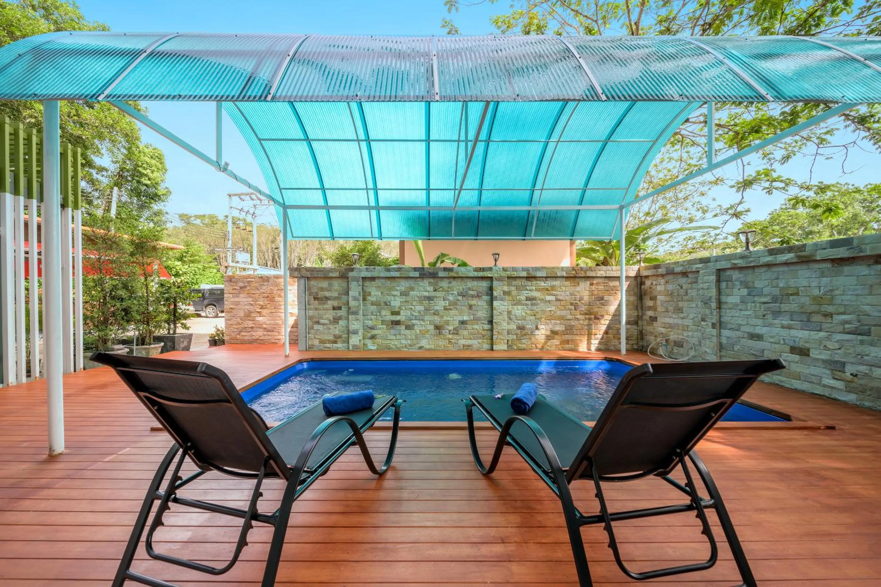 Pool view in Naiyang Place - Phuket Airport