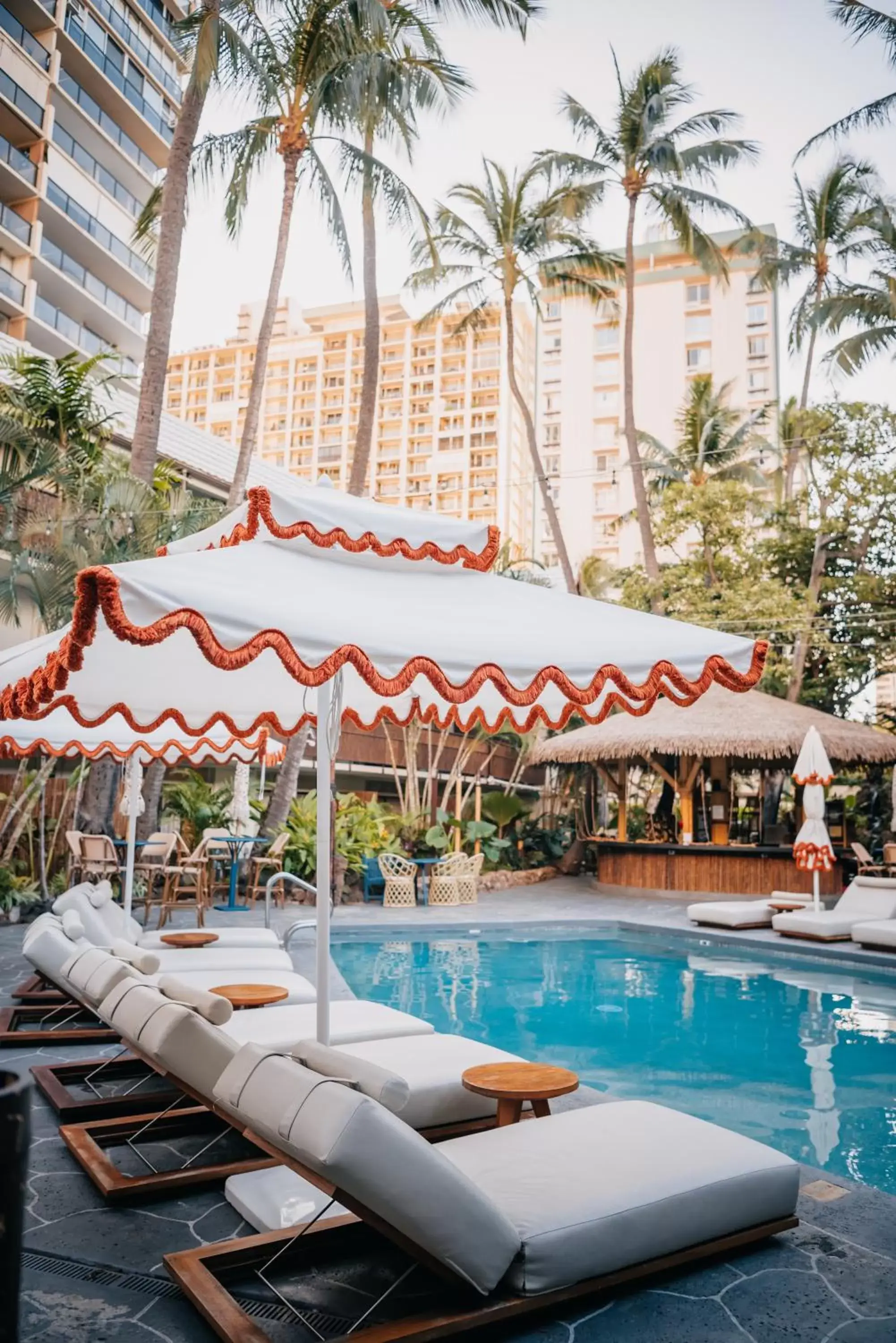 Swimming Pool in White Sands Hotel