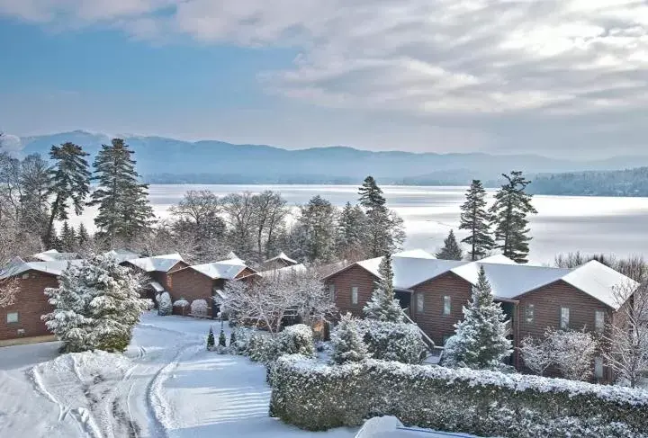 Winter in The Lodges at Cresthaven