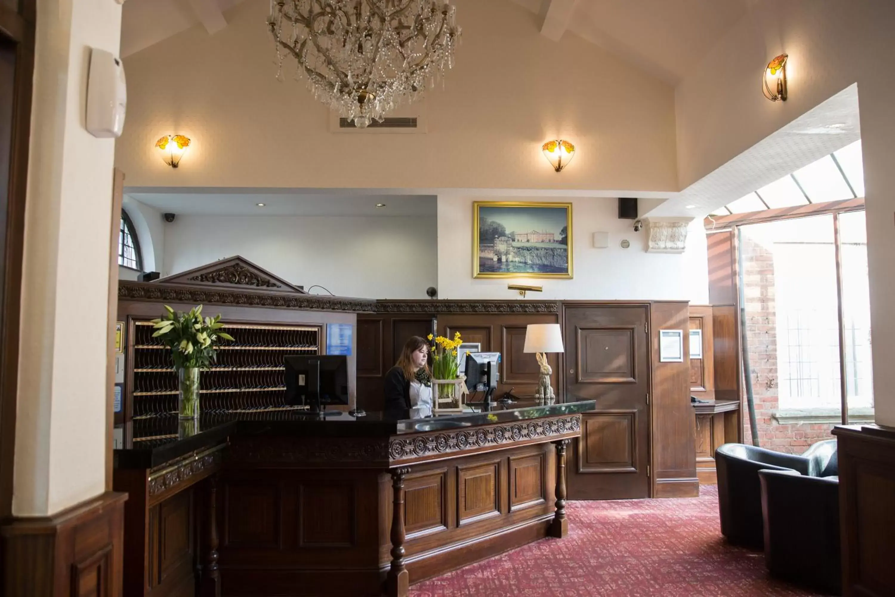 Lobby or reception in Bosworth Hall Hotel & Spa