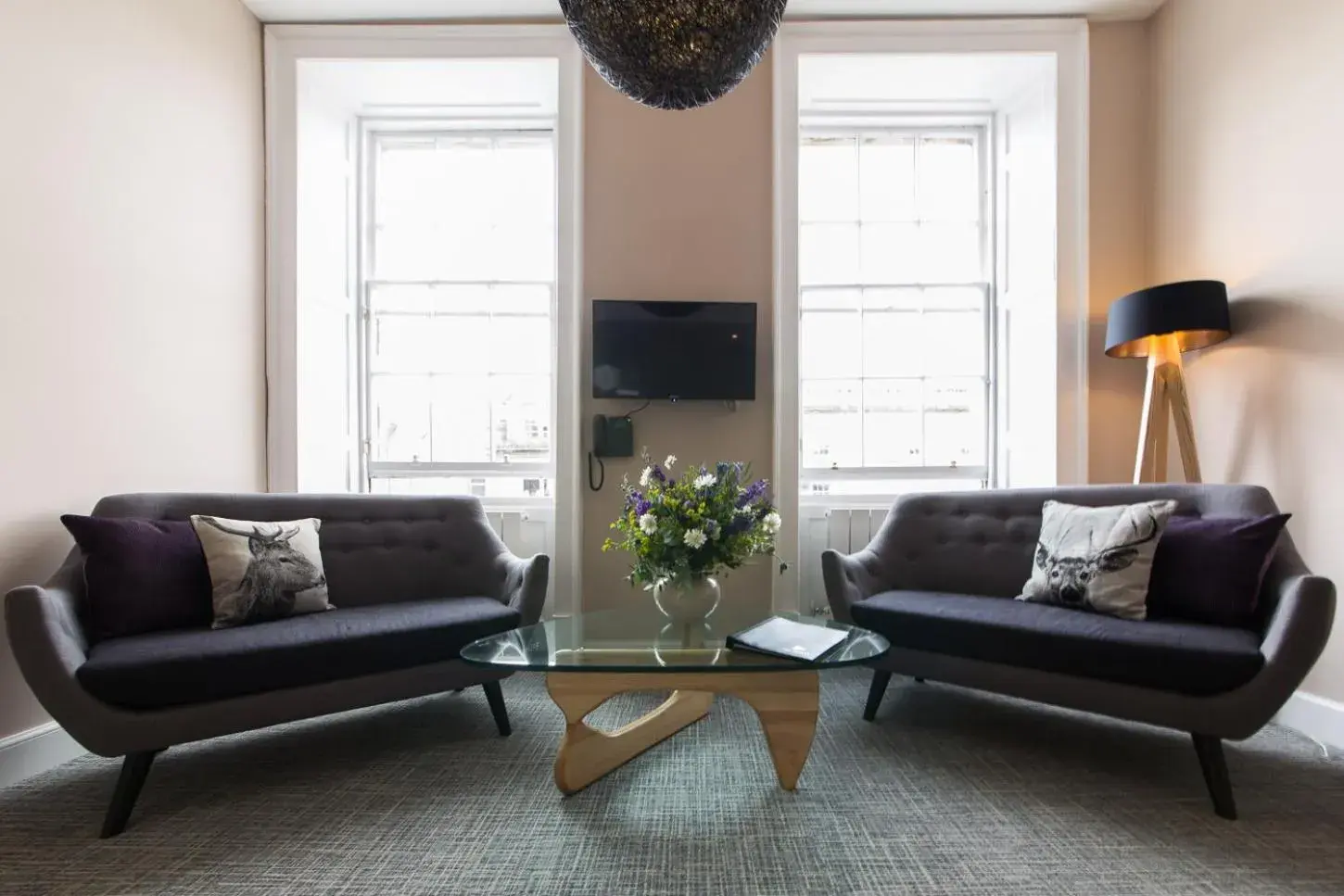Seating Area in The Spires Serviced Apartments Edinburgh