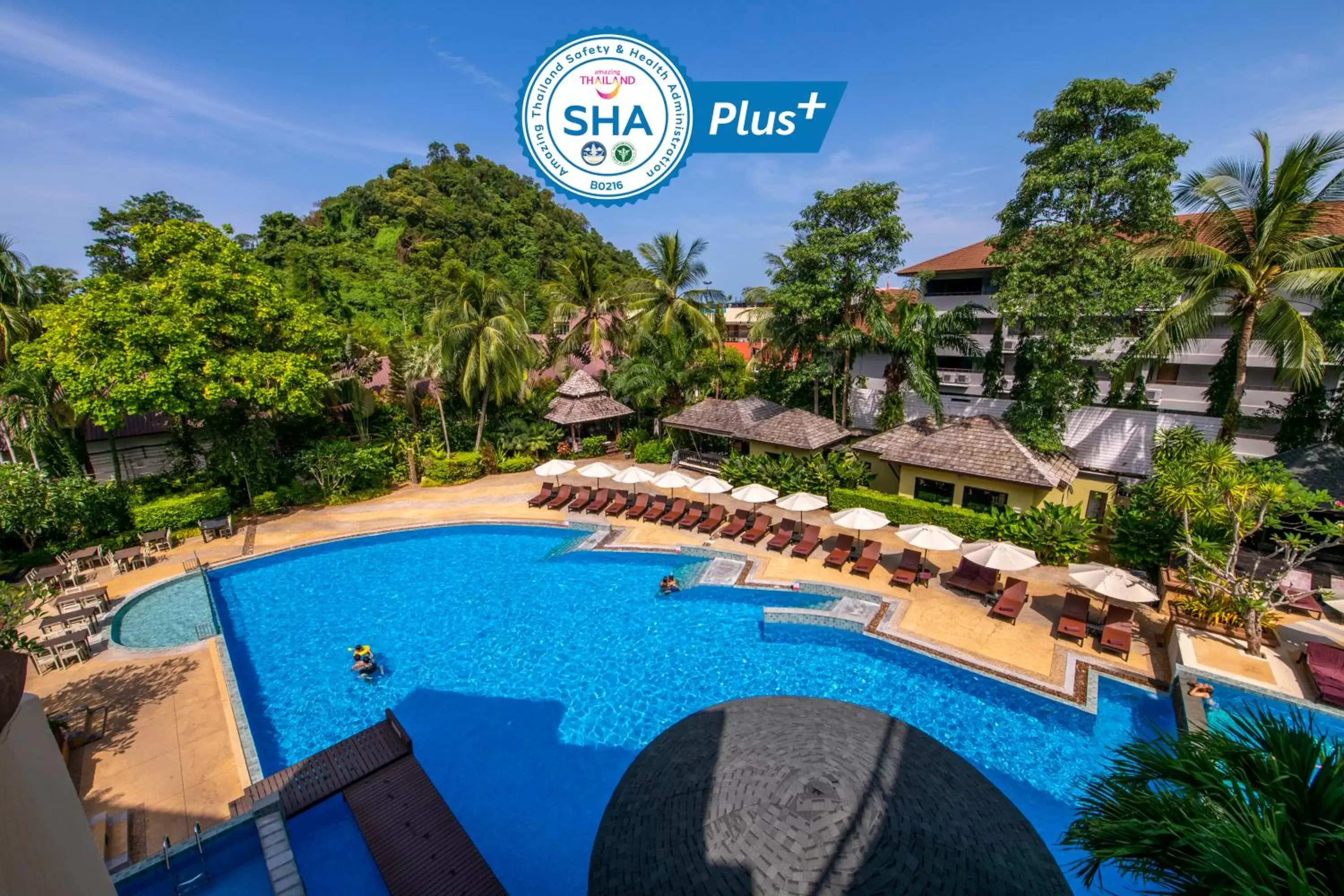 Swimming pool, Pool View in Krabi La Playa Resort - SHA Plus