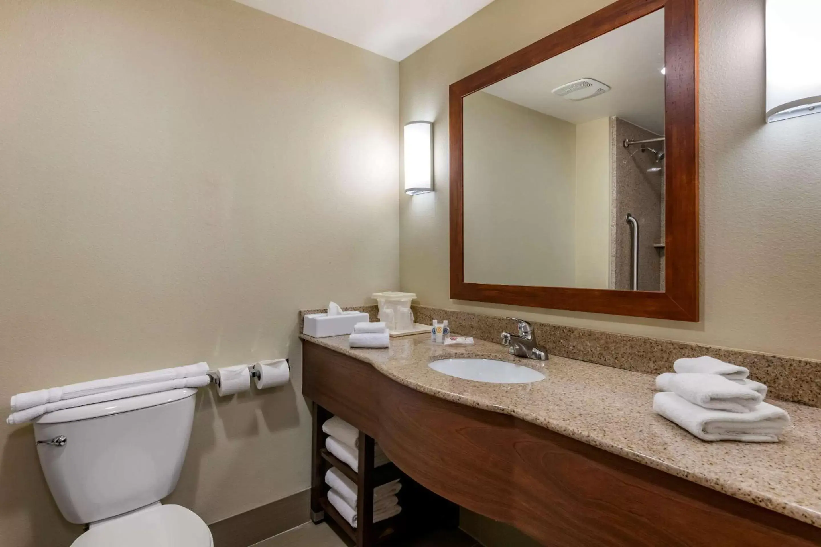 Bathroom in Comfort Suites Orlando Airport